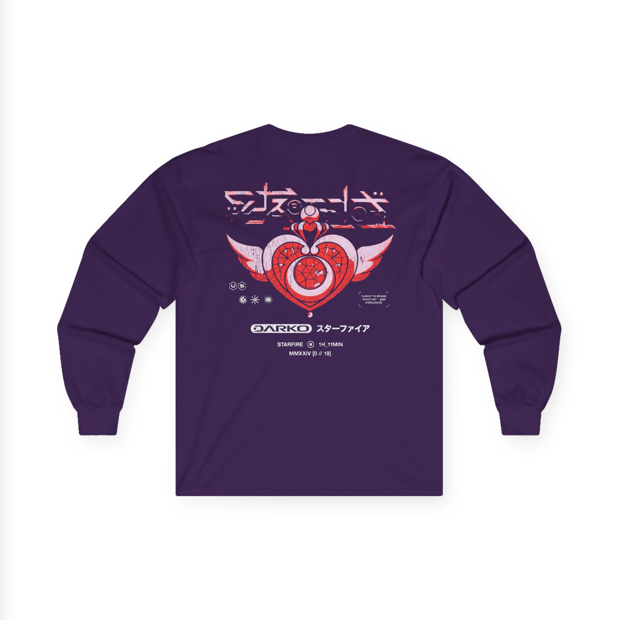 Darko Sm Starfire Unisex Ultra Cotton Long Sleeve Tee