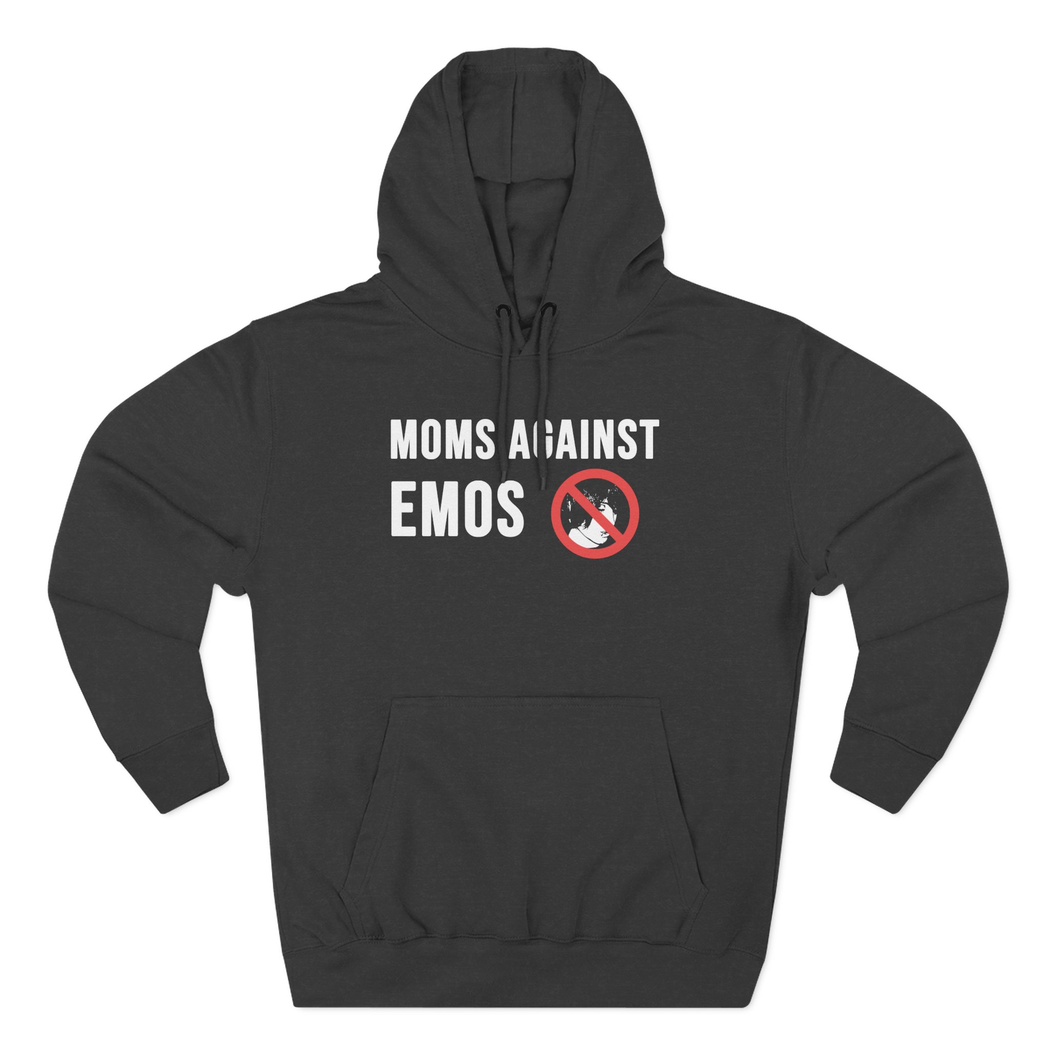 Jake & Johnnie Moms Against Emos Three-Panel Fleece Hoodie