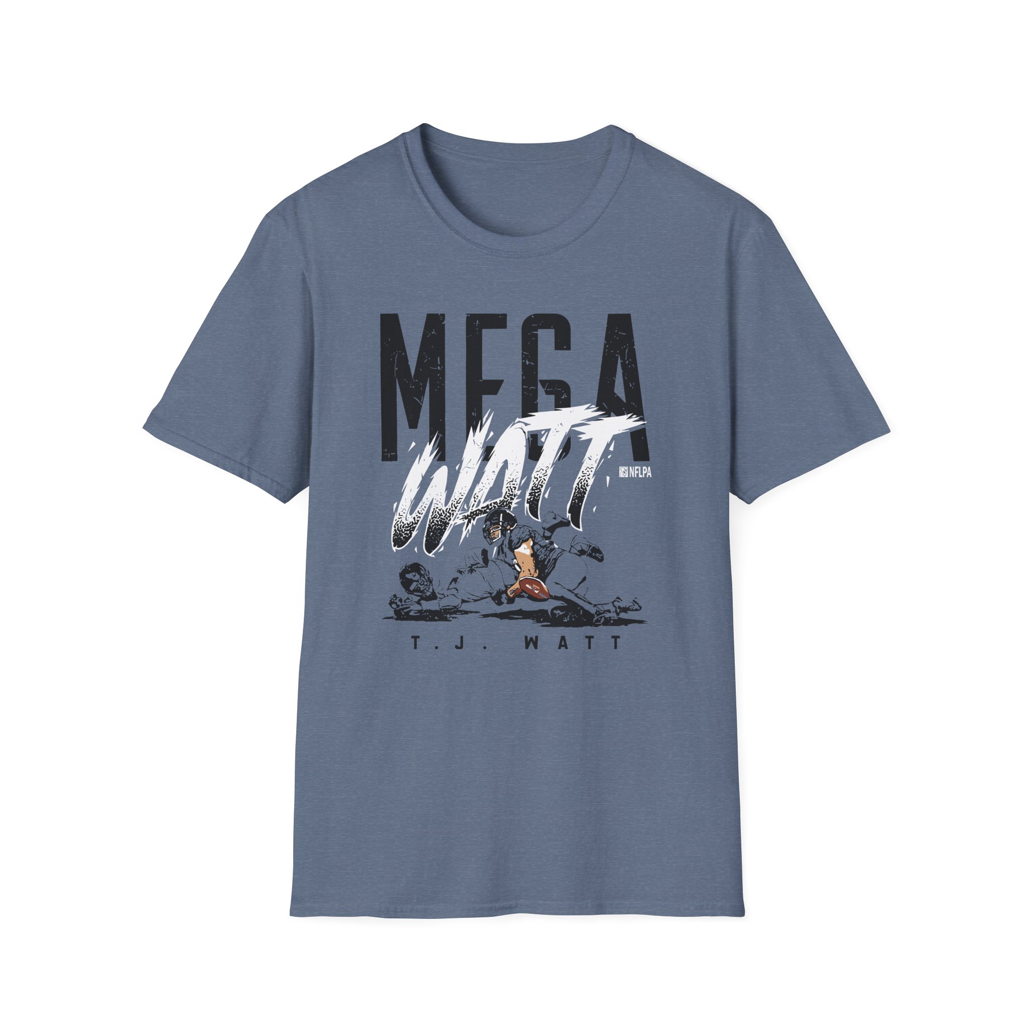 Tj Watt Mega Watt Unisex Softstyle T-Shirt