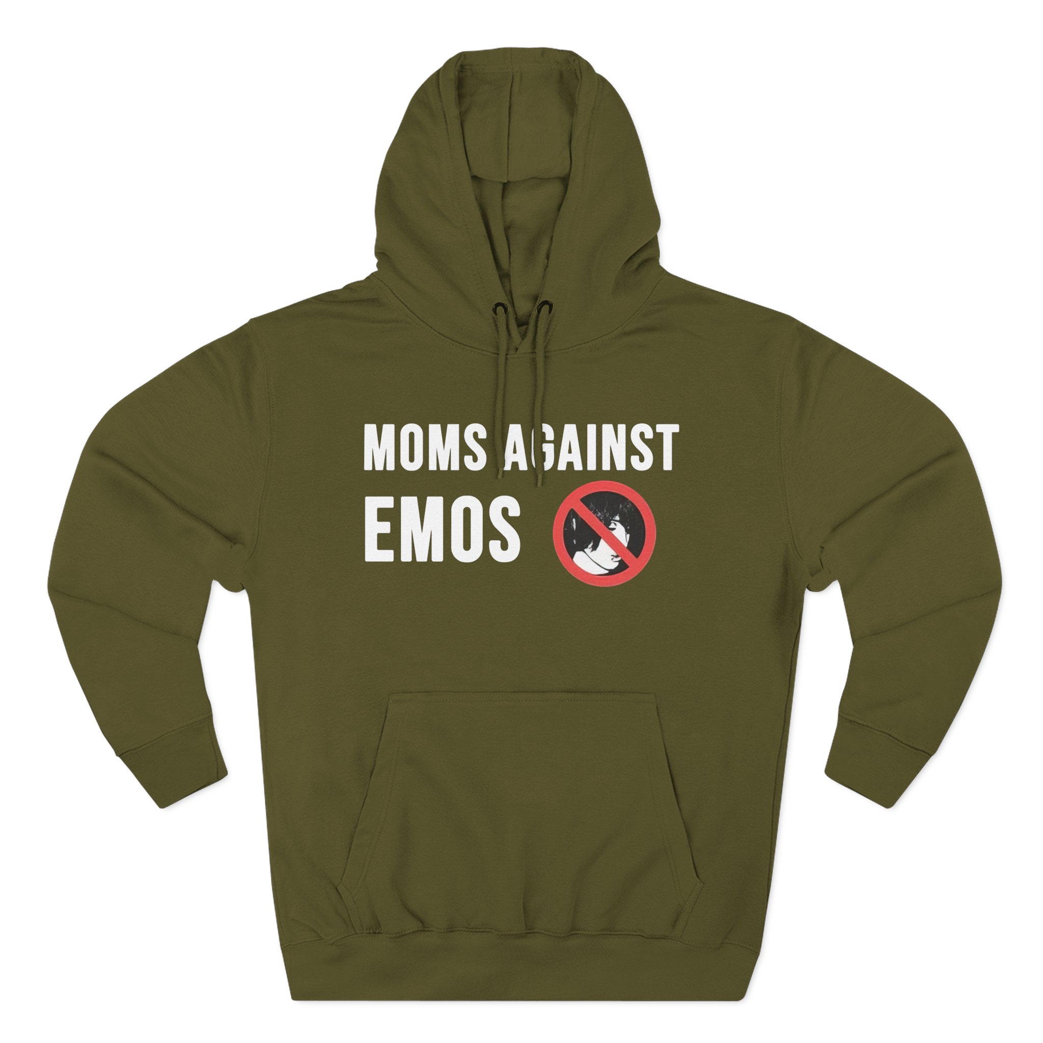 Jake Webber Moms Against Emos Three-Panel Fleece Hoodie