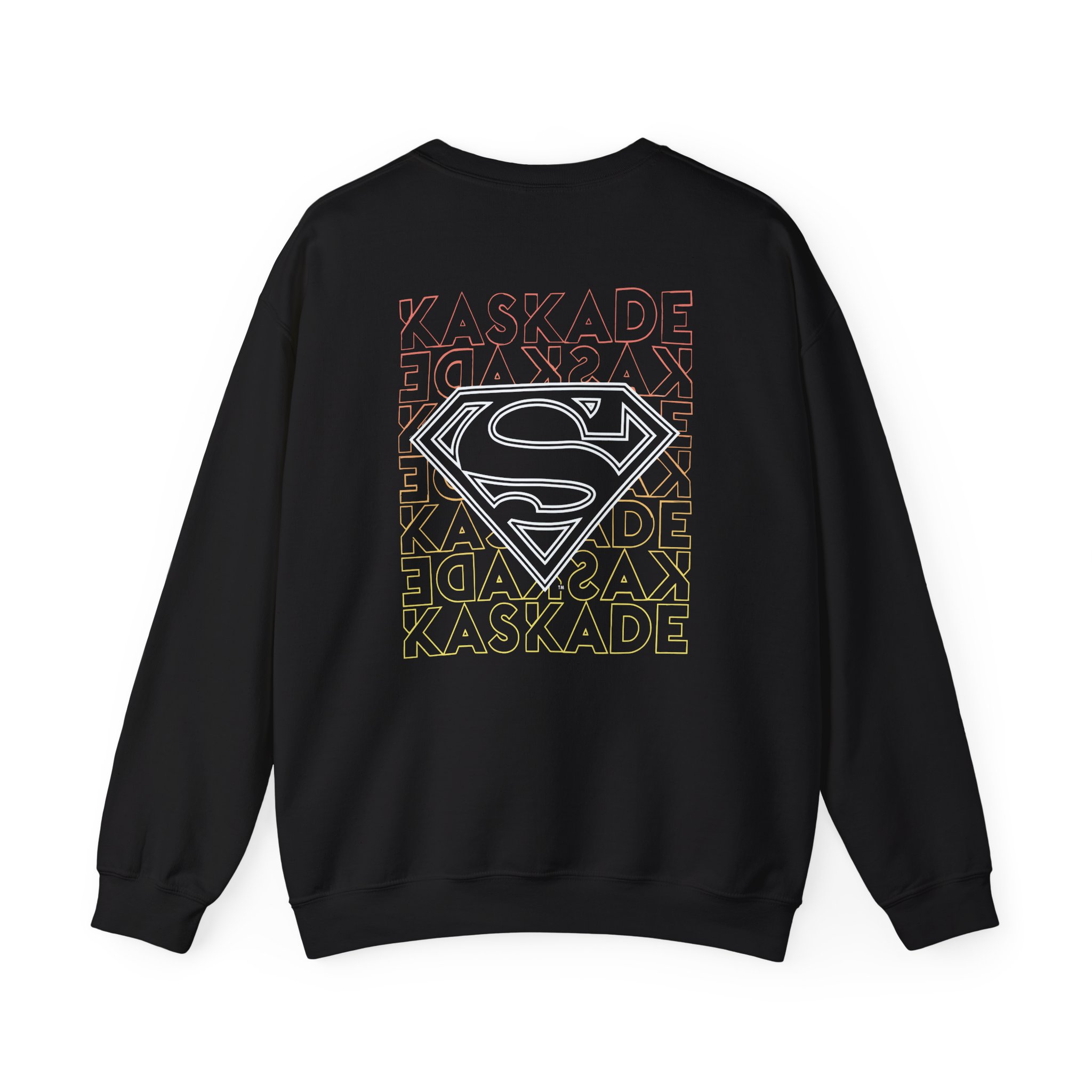 Kaskade X Superman Stacked Unisex Heavy Blendâ„¢ Crewneck Sweatshirt