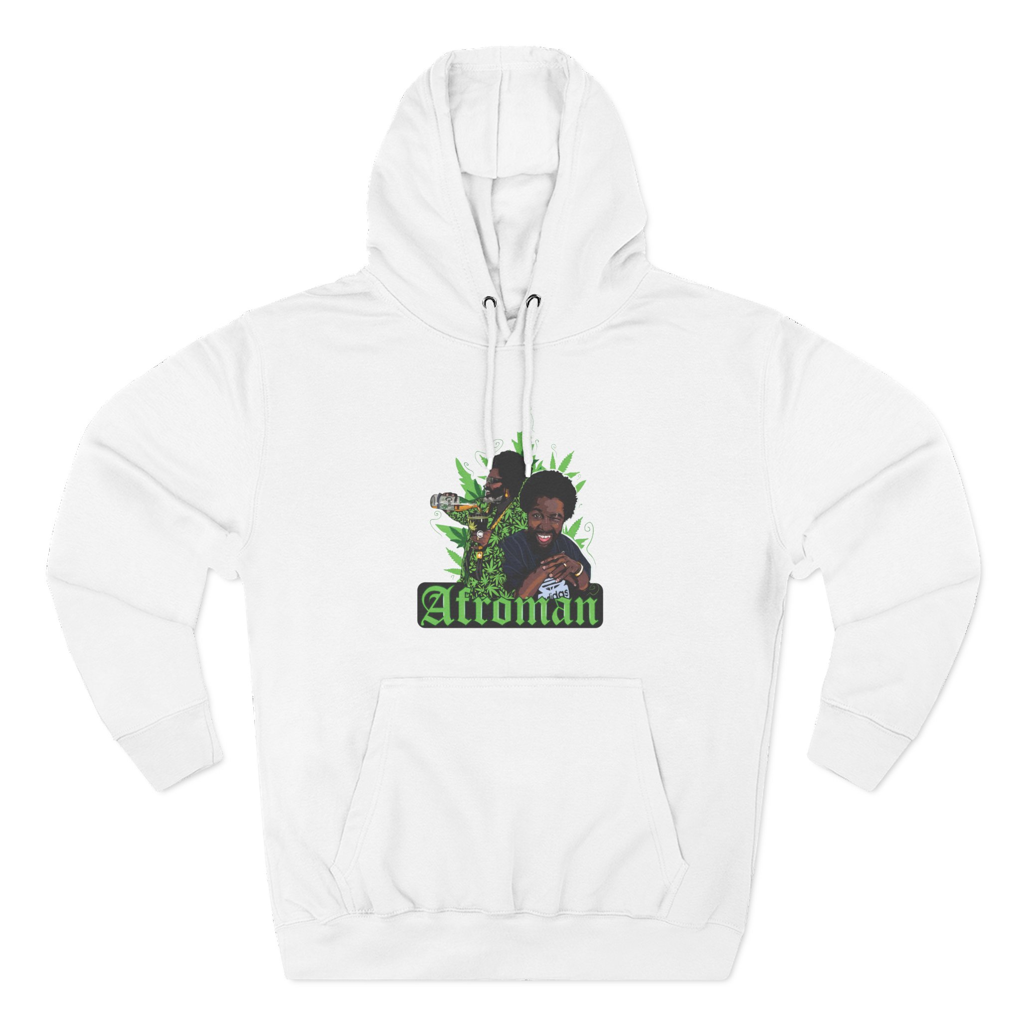 Afroman version 3 Three-Panel Fleece Hoodie