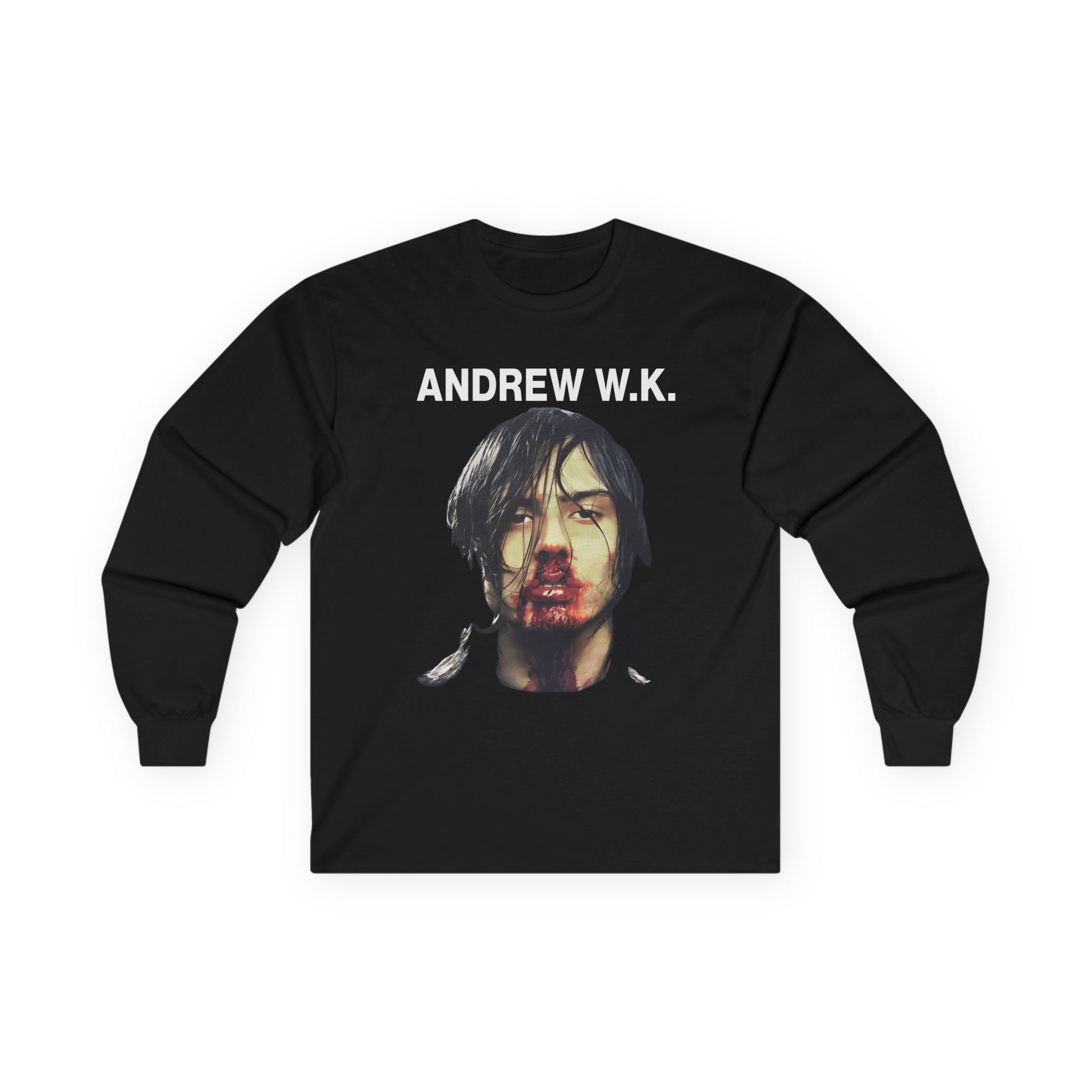 Andrew Wk Unisex Ultra Cotton Long Sleeve Tee