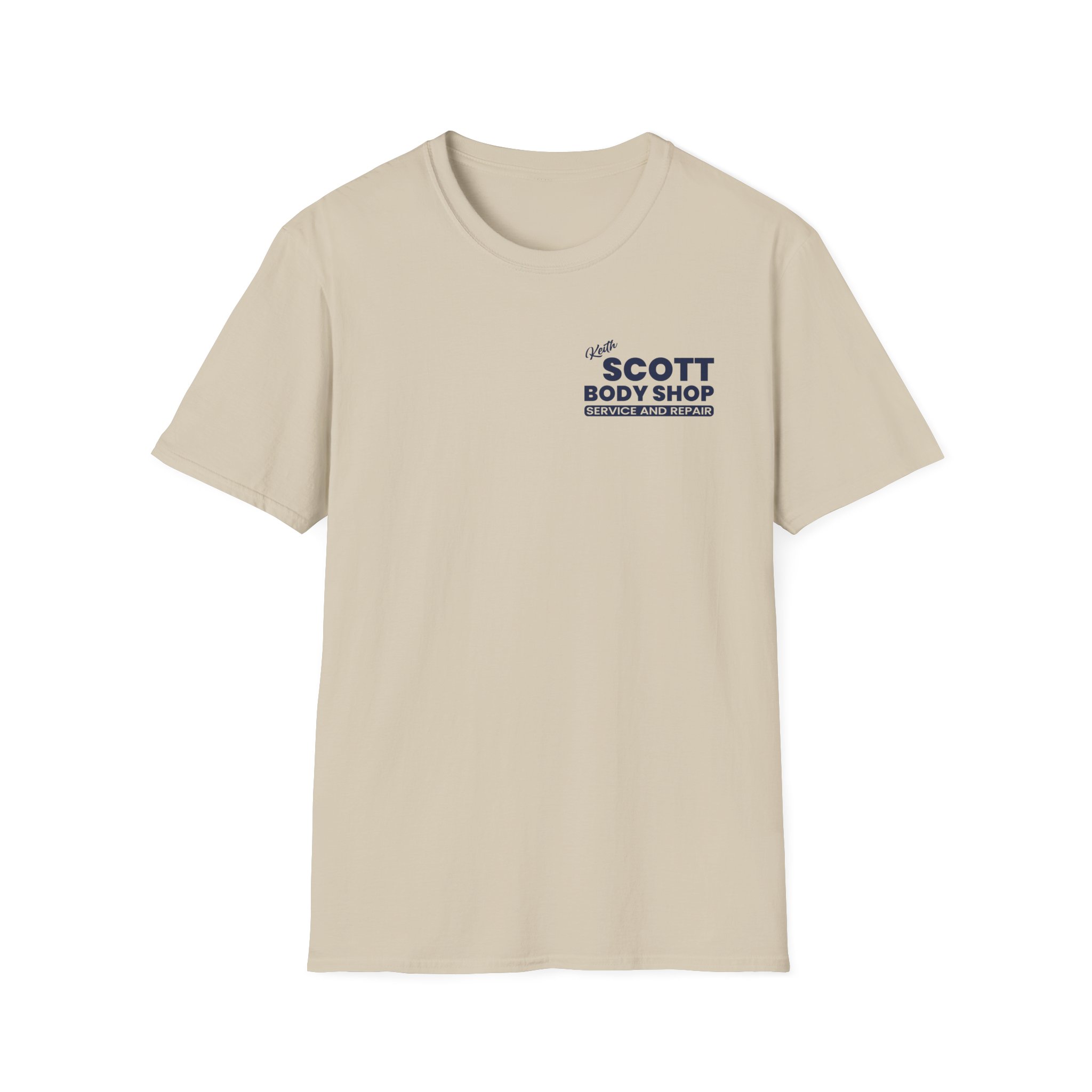 Keith Scott Body Shop One Tree Hill Unisex Softstyle T-Shirt