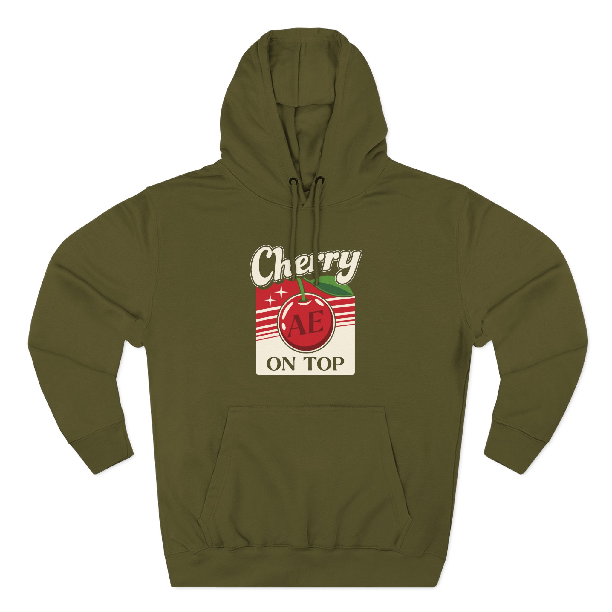 Armchair Expert Cherry on Top Three-Panel Fleece Hoodie