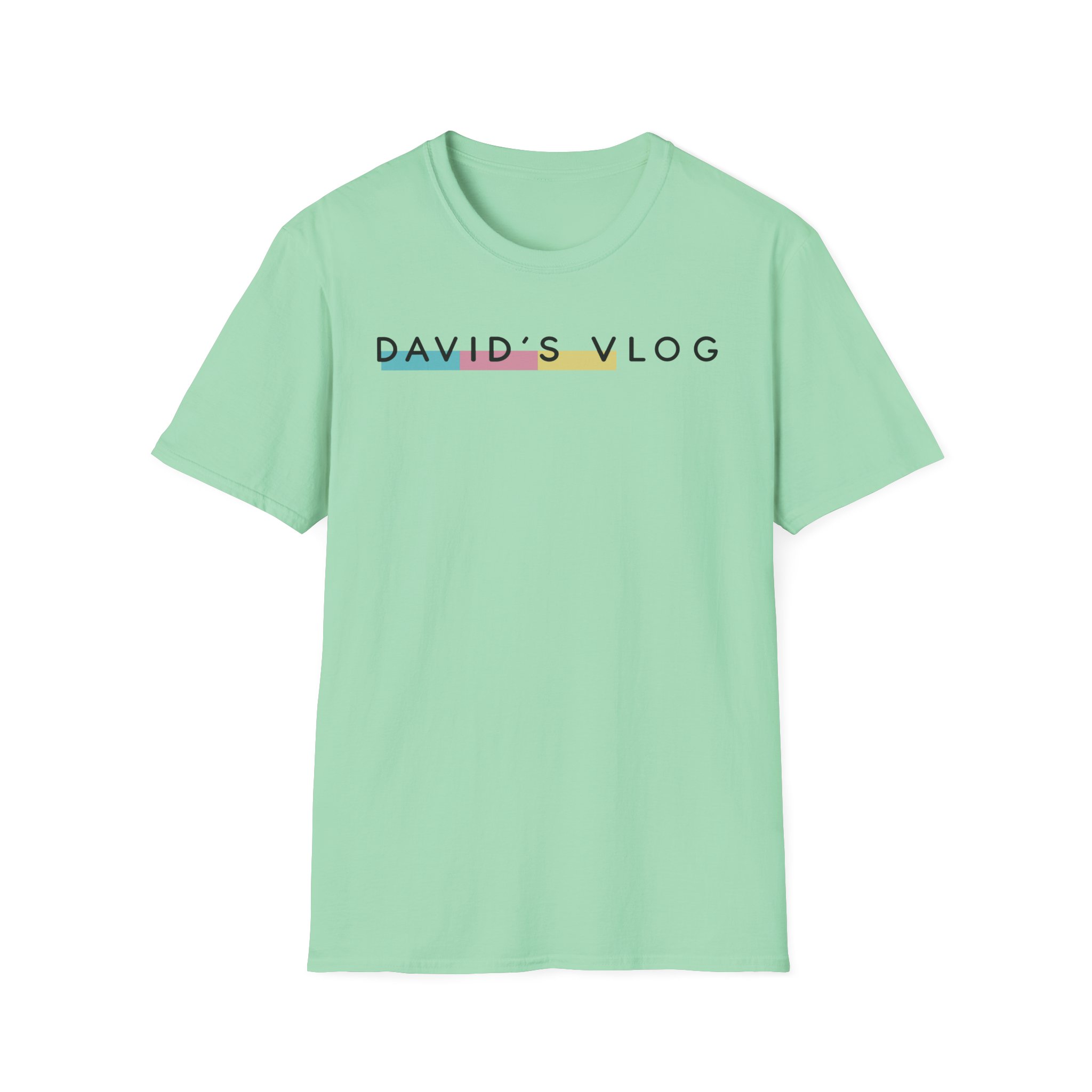 David Dobrik David's Vlog Unisex Softstyle T-Shirt