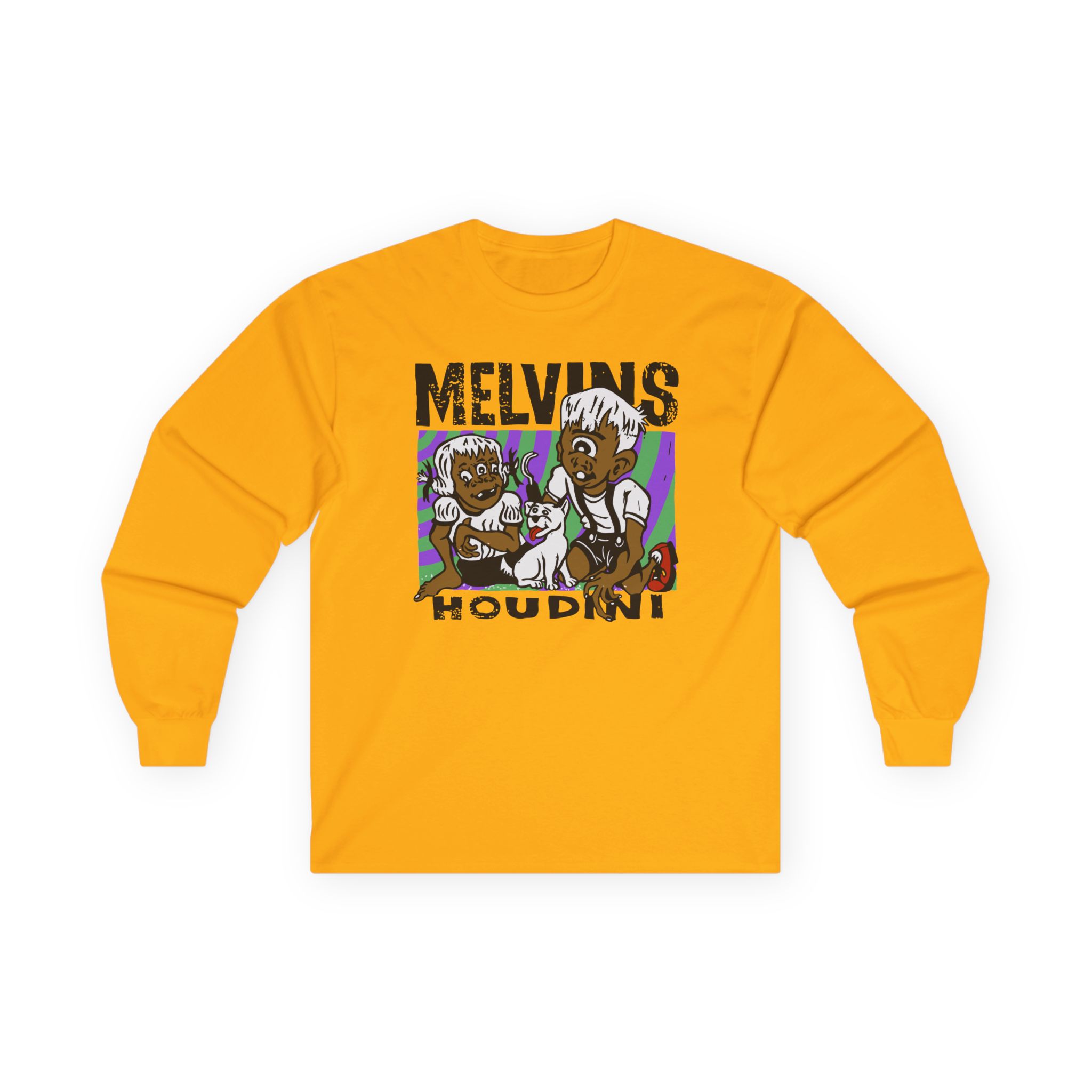 Melvins Houdini Unisex Ultra Cotton Long Sleeve Tee