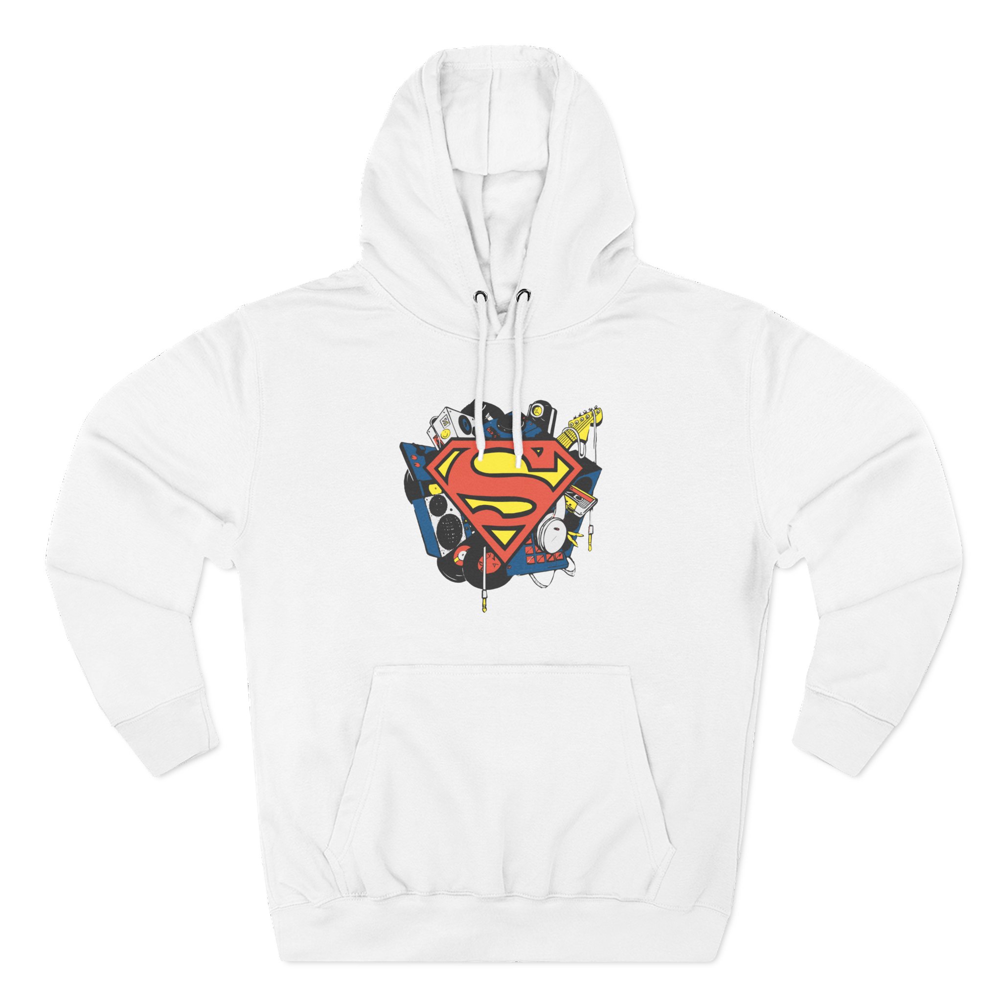 Kaskade X Superman Musician Three-Panel Fleece Hoodie