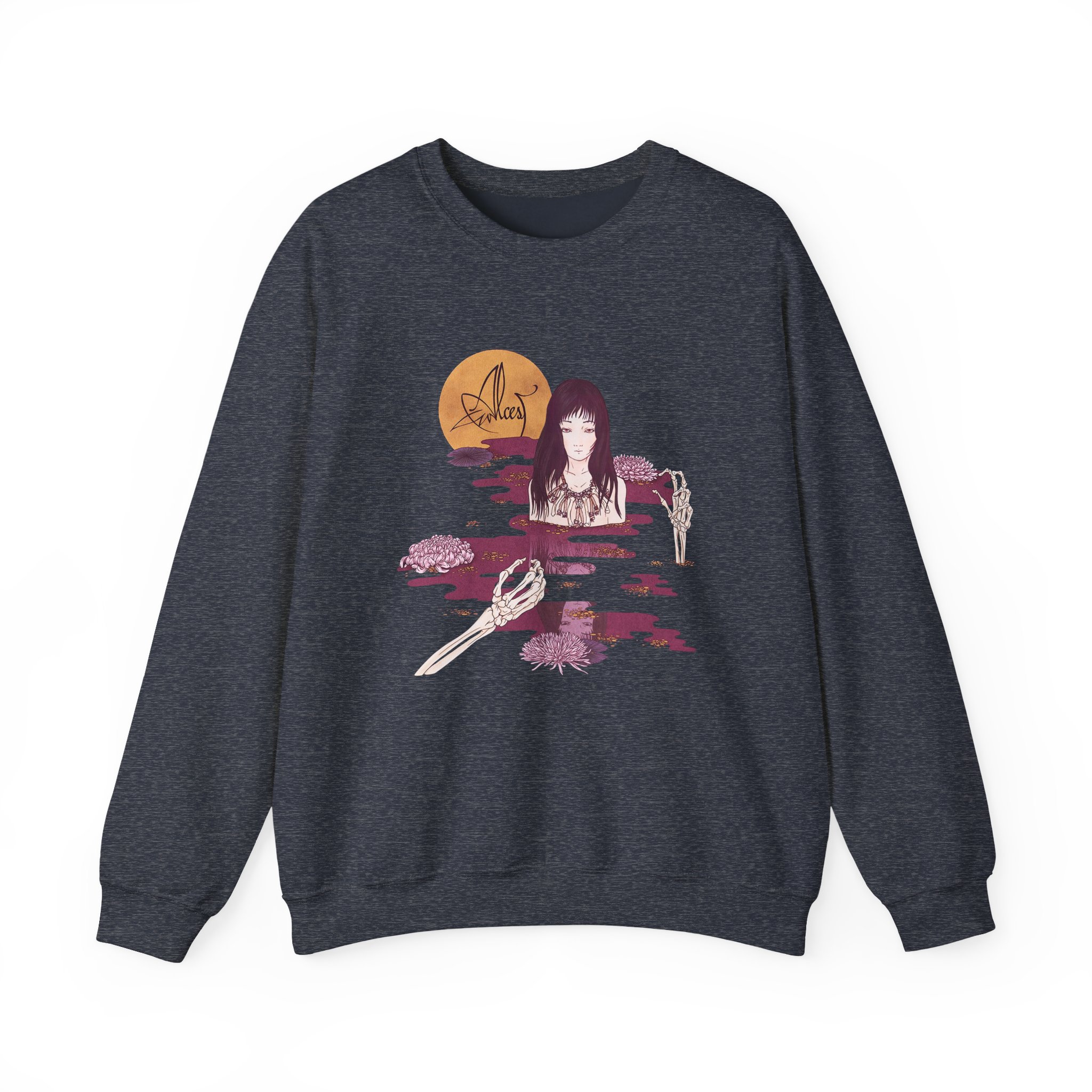 Alcest Kodama Unisex Heavy Blendâ„¢ Crewneck Sweatshirt