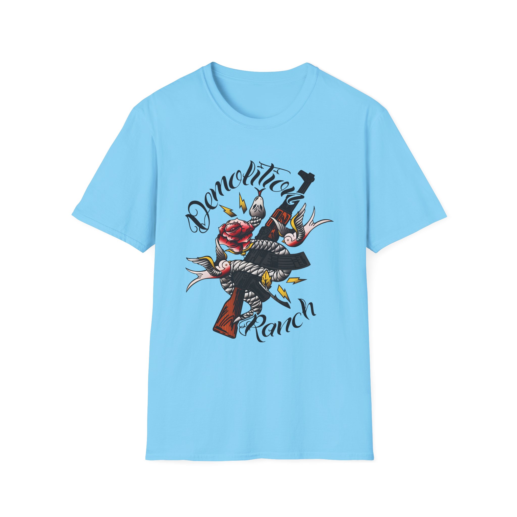 Demolition Ranch Tattoo Unisex Softstyle T-Shirt