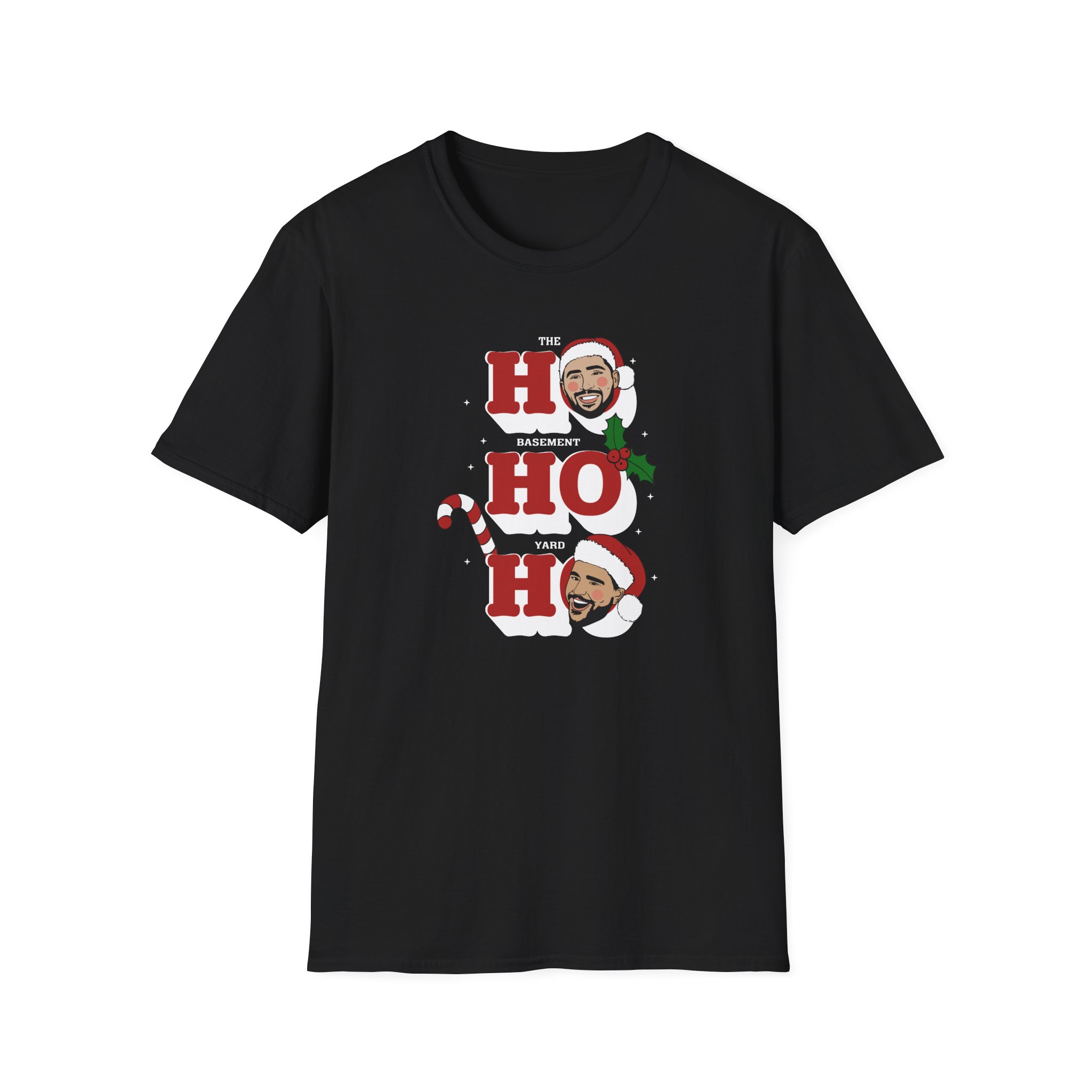Ho Ho Ho Basement Yard Unisex Softstyle T-Shirt