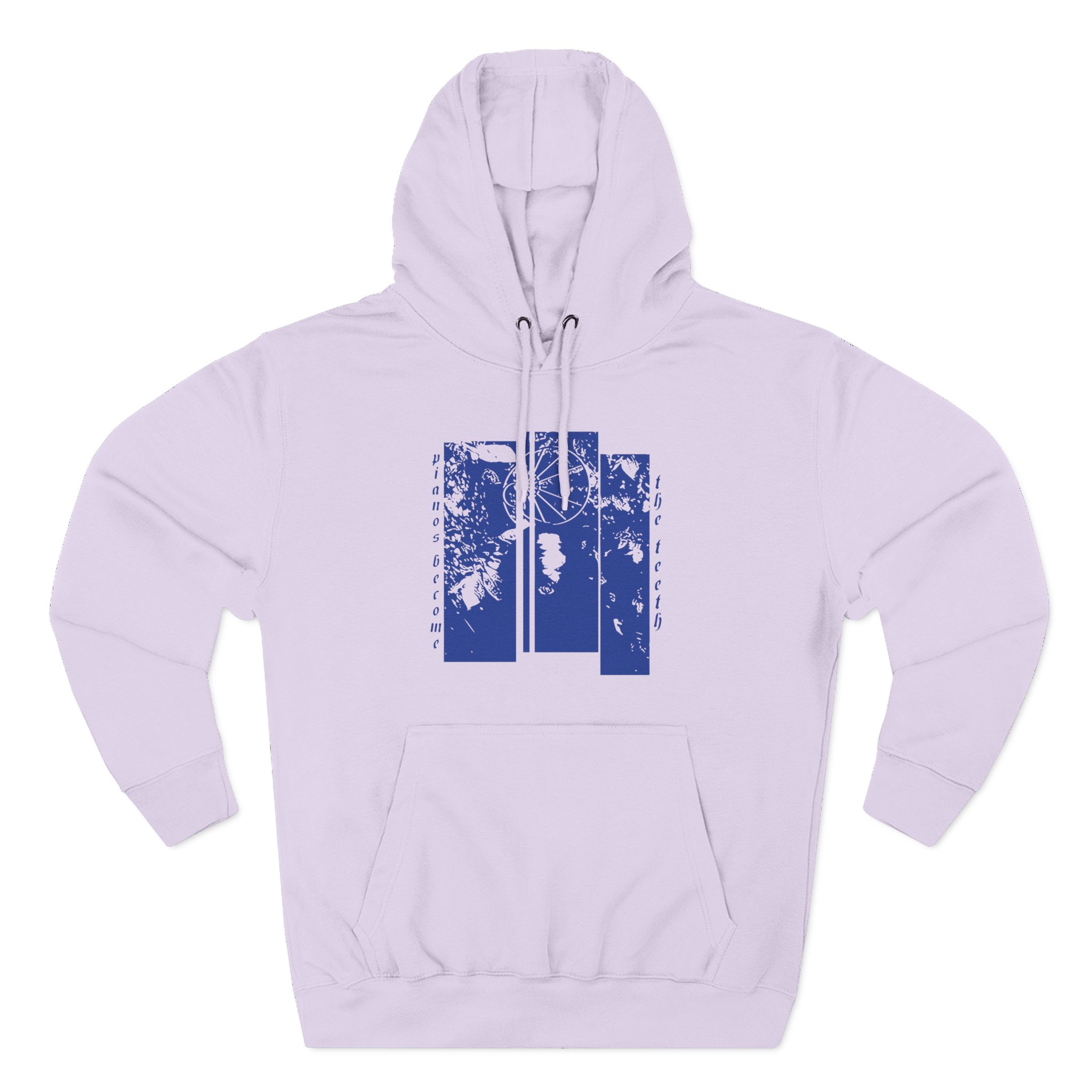 Pianos Become the Teeth Bars Three-Panel Fleece Hoodie