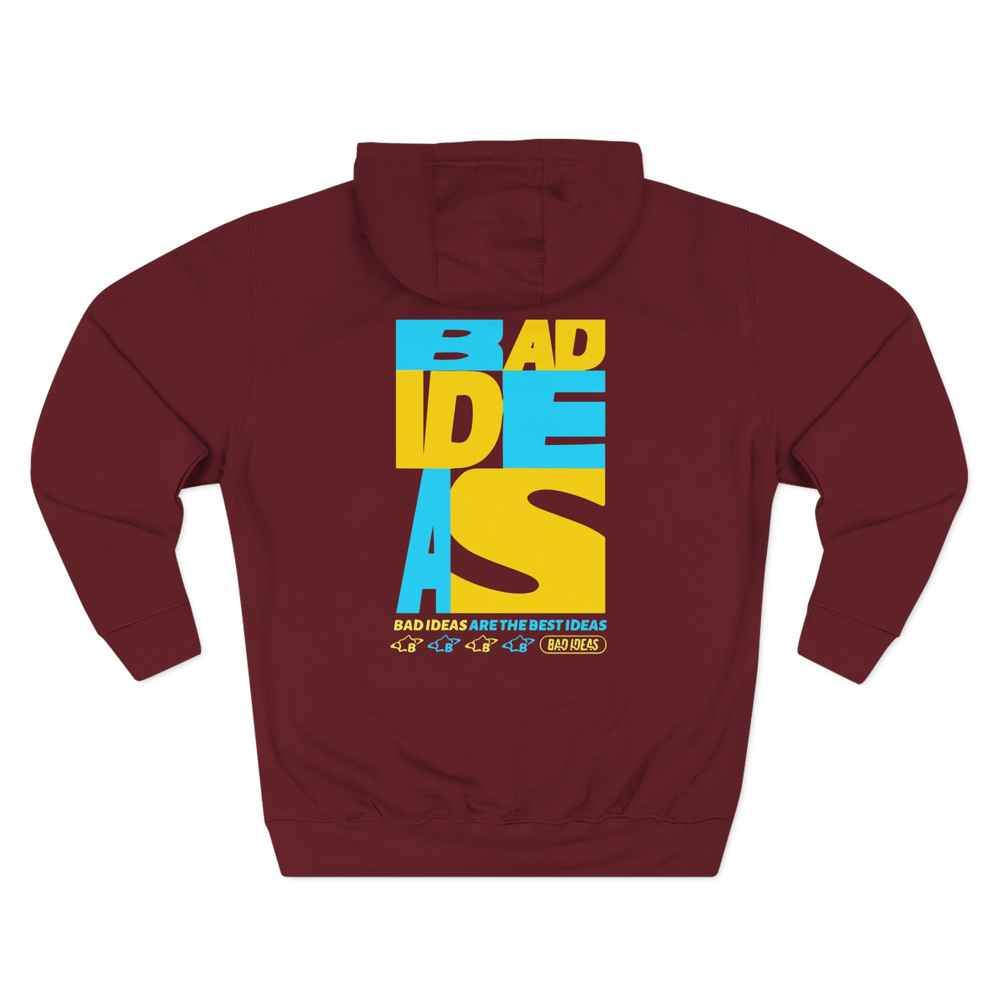Bad Ideas Three-Panel Fleece Hoodie