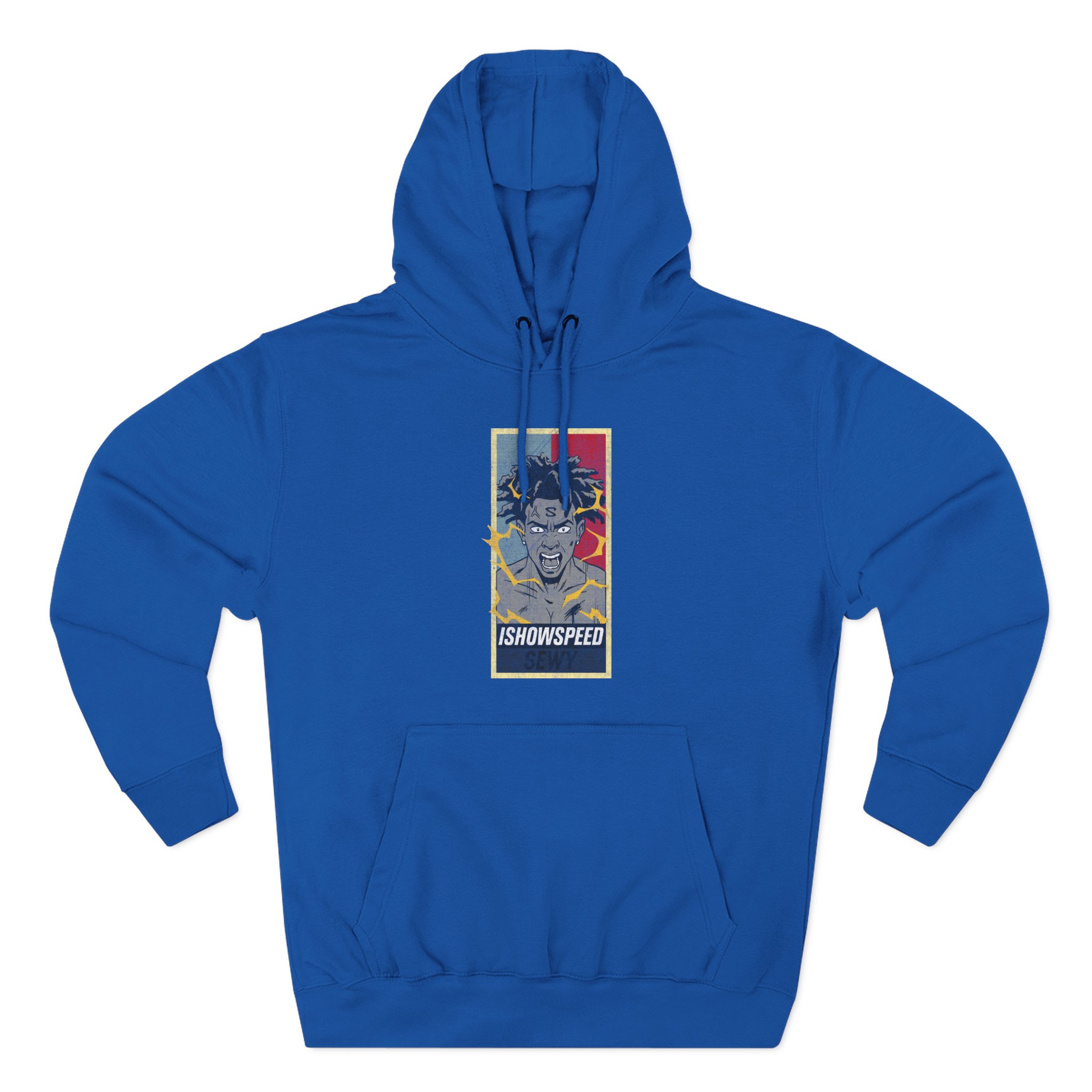 Ishowspeed Three-Panel Fleece Hoodie