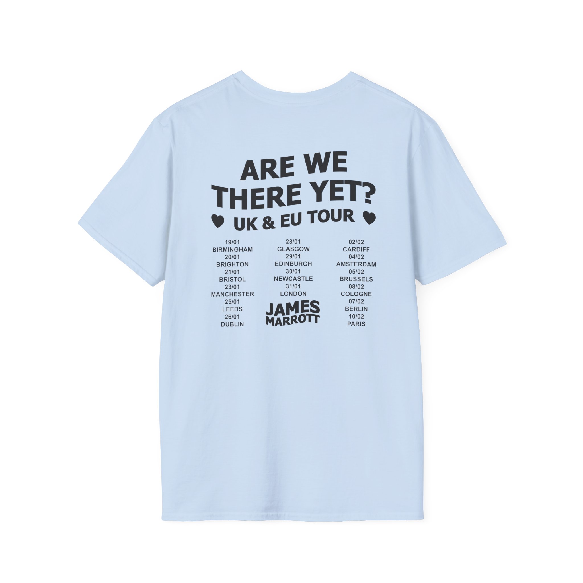 James Marriott 2024 Tour Logo Unisex Softstyle T-Shirt