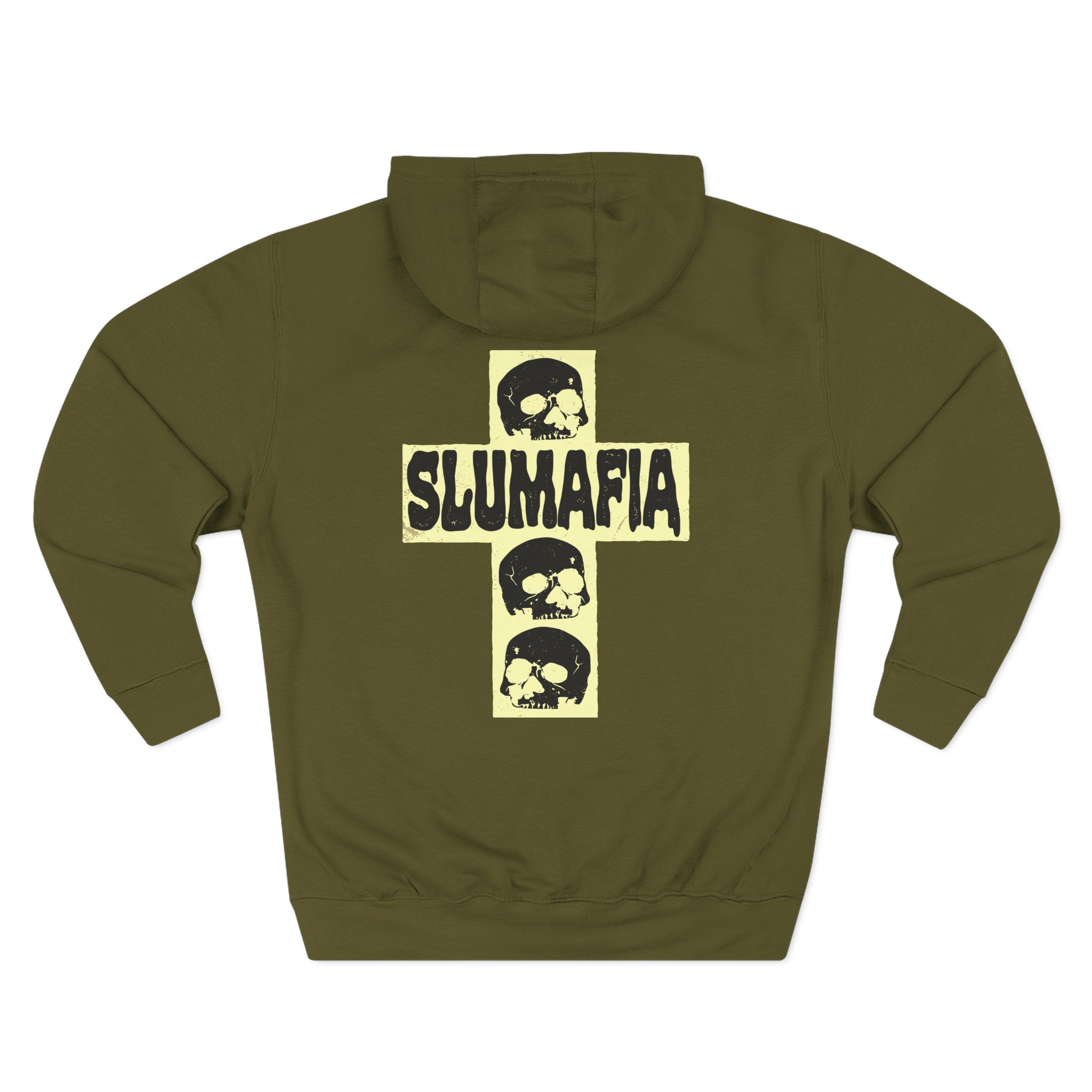 YM Three-Panel Fleece Hoodie