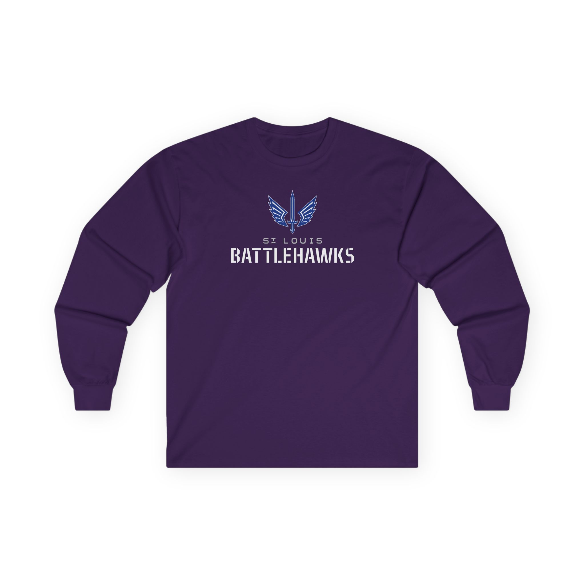 St. Louis Battlehawks 108 Stitches Unisex Ultra Cotton Long Sleeve Tee