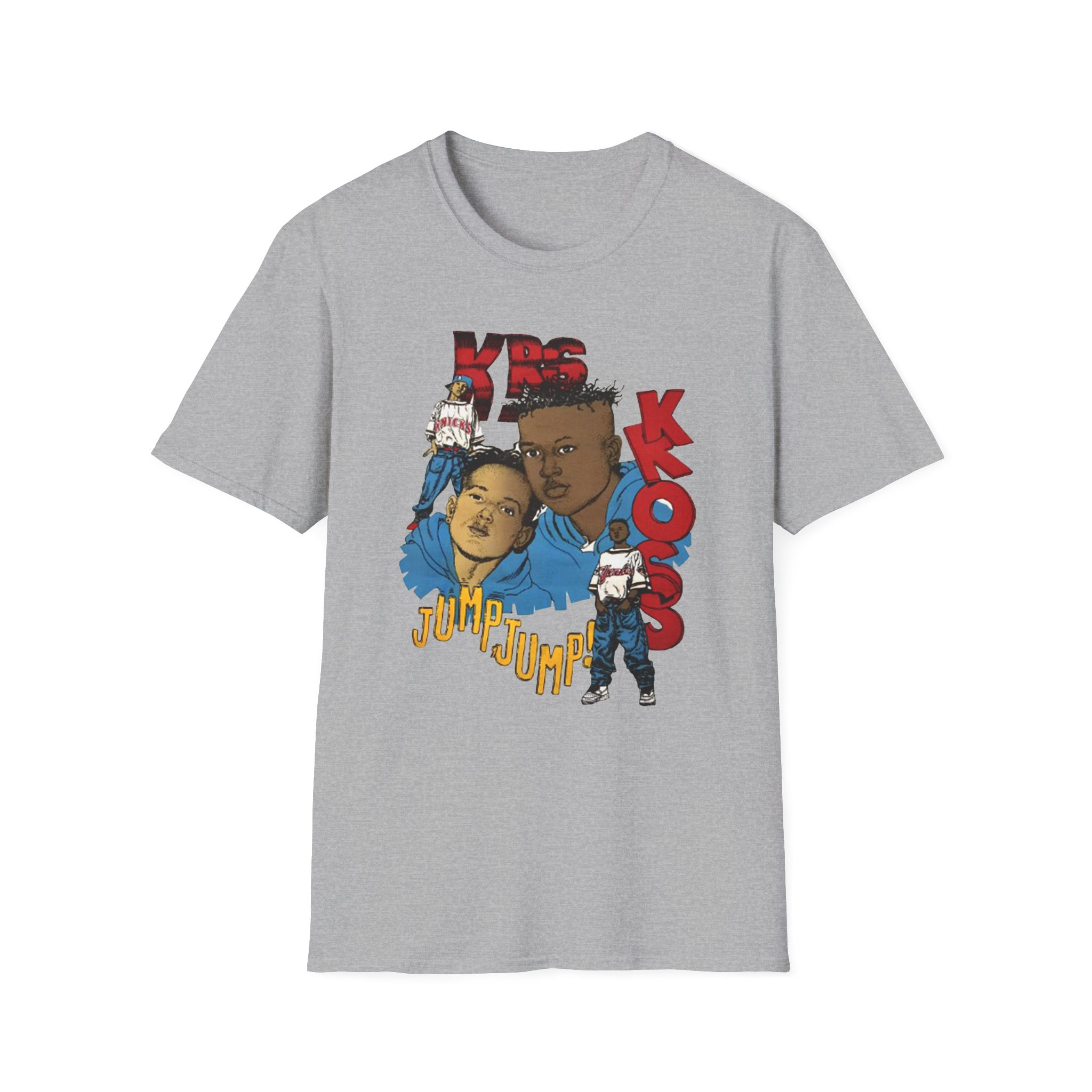 Vintage Kris Kross Jump Jump 90s Rap Unisex Softstyle T-Shirt