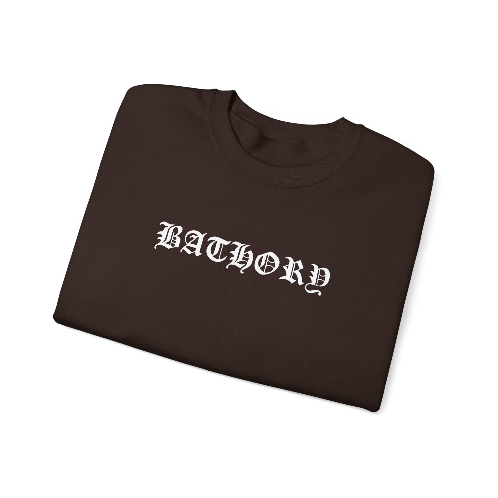 Bathory Logo Unisex Heavy Blend Crewneck Sweatshirt