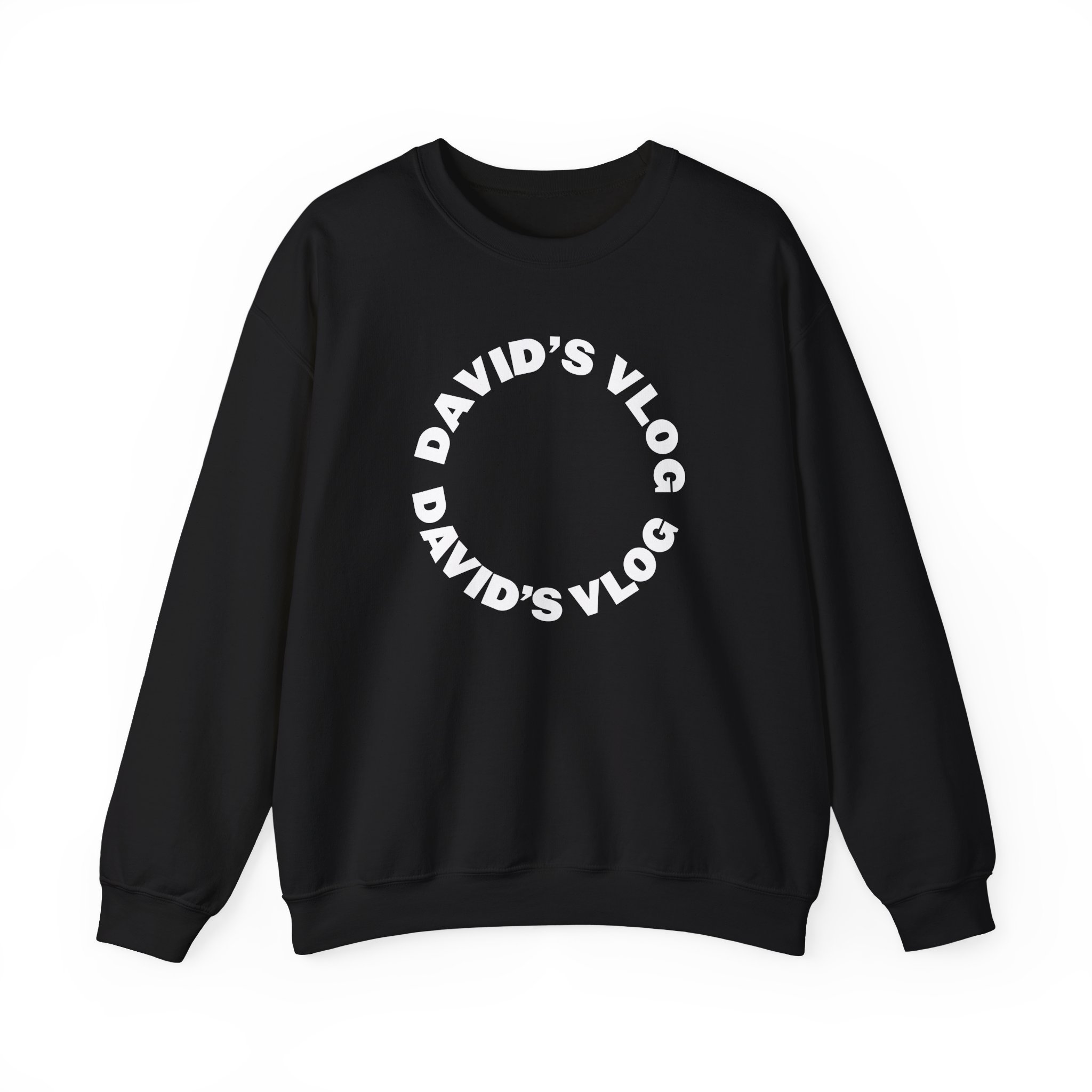 David Dobrik David's Vlog Unisex Heavy Blendâ„¢ Crewneck Sweatshirt