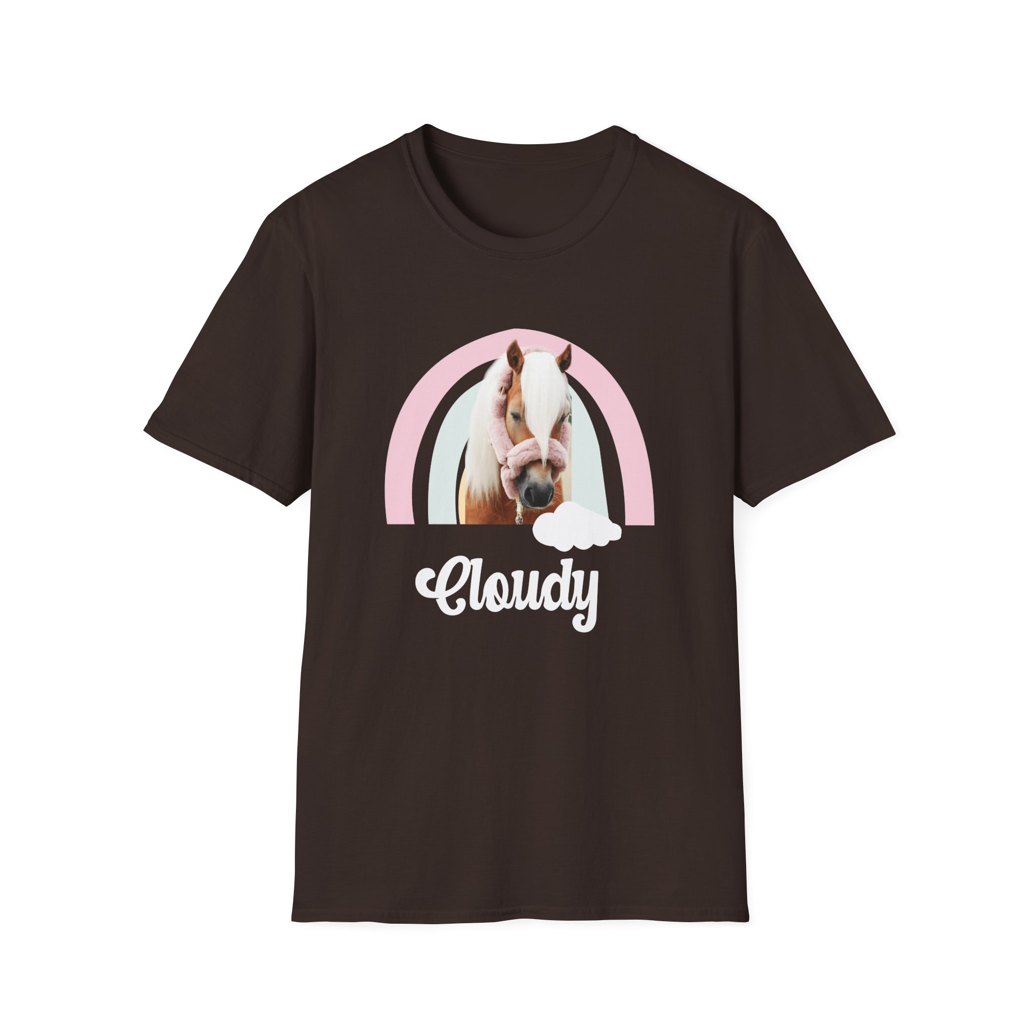 Harlow and Popcorn Unisex Softstyle T-Shirt