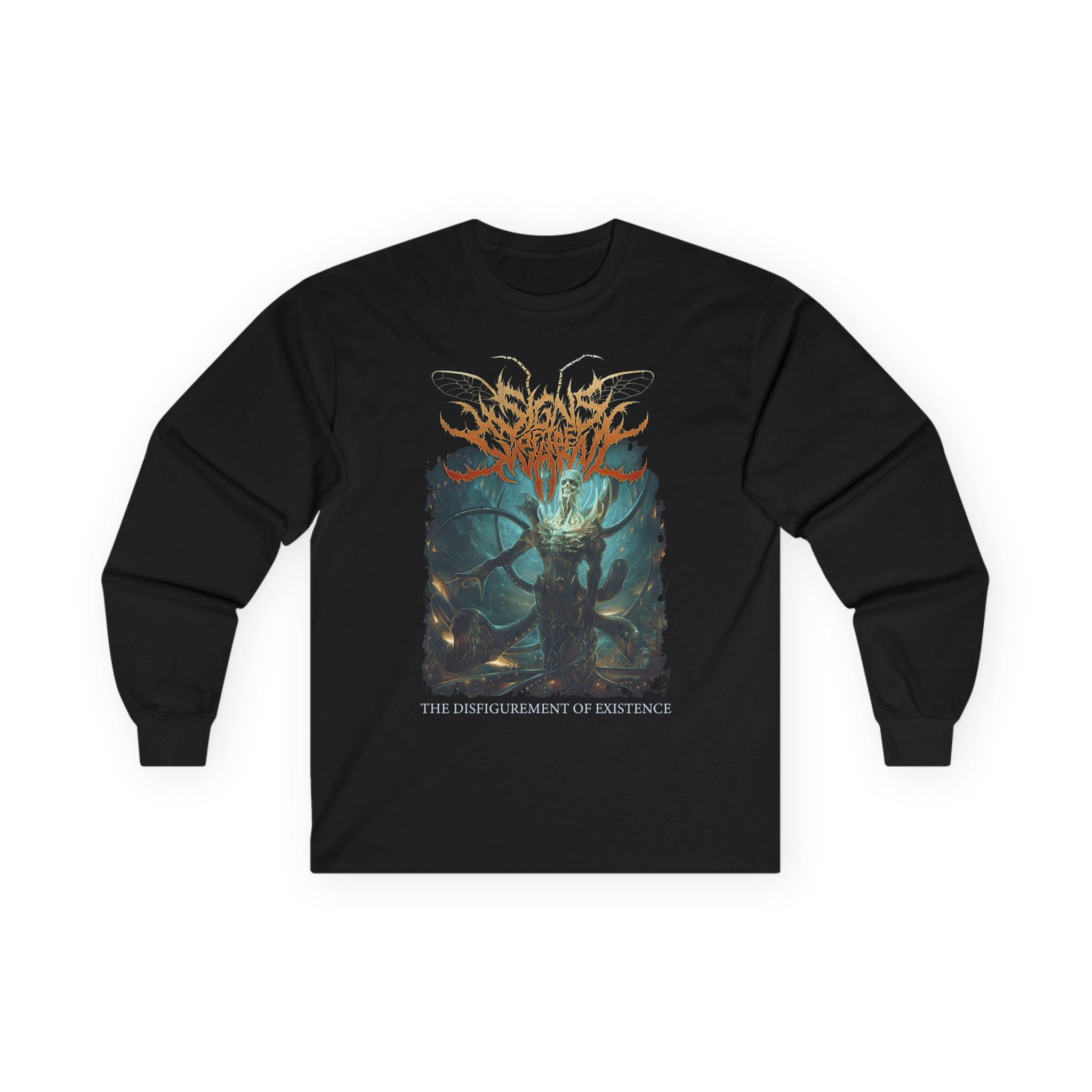 Signs of the Swarm the Disfigurement of Existence Unisex Ultra Cotton Long Sleeve Tee