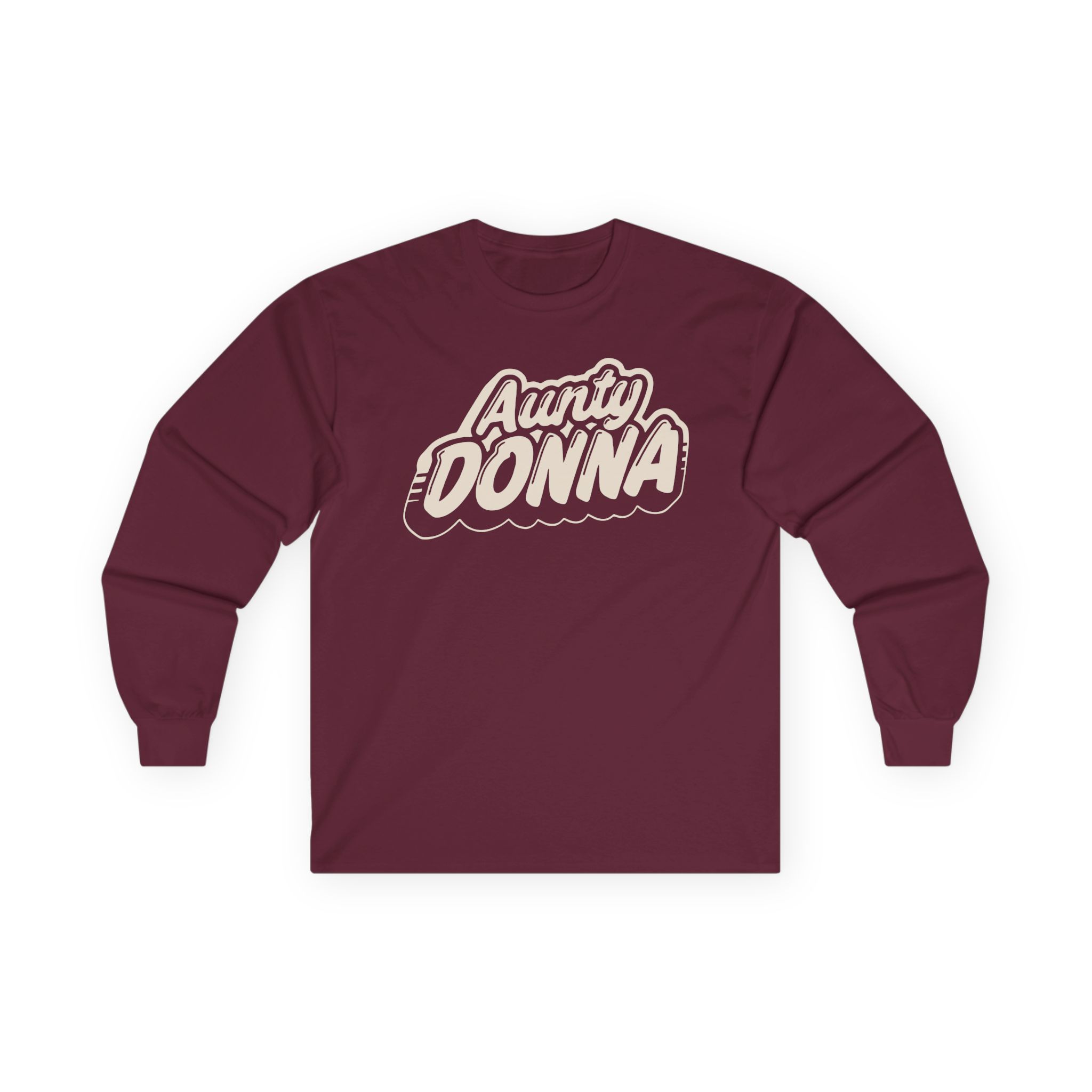 Aunty Donna Bubble Logo Unisex Ultra Cotton Long Sleeve Tee
