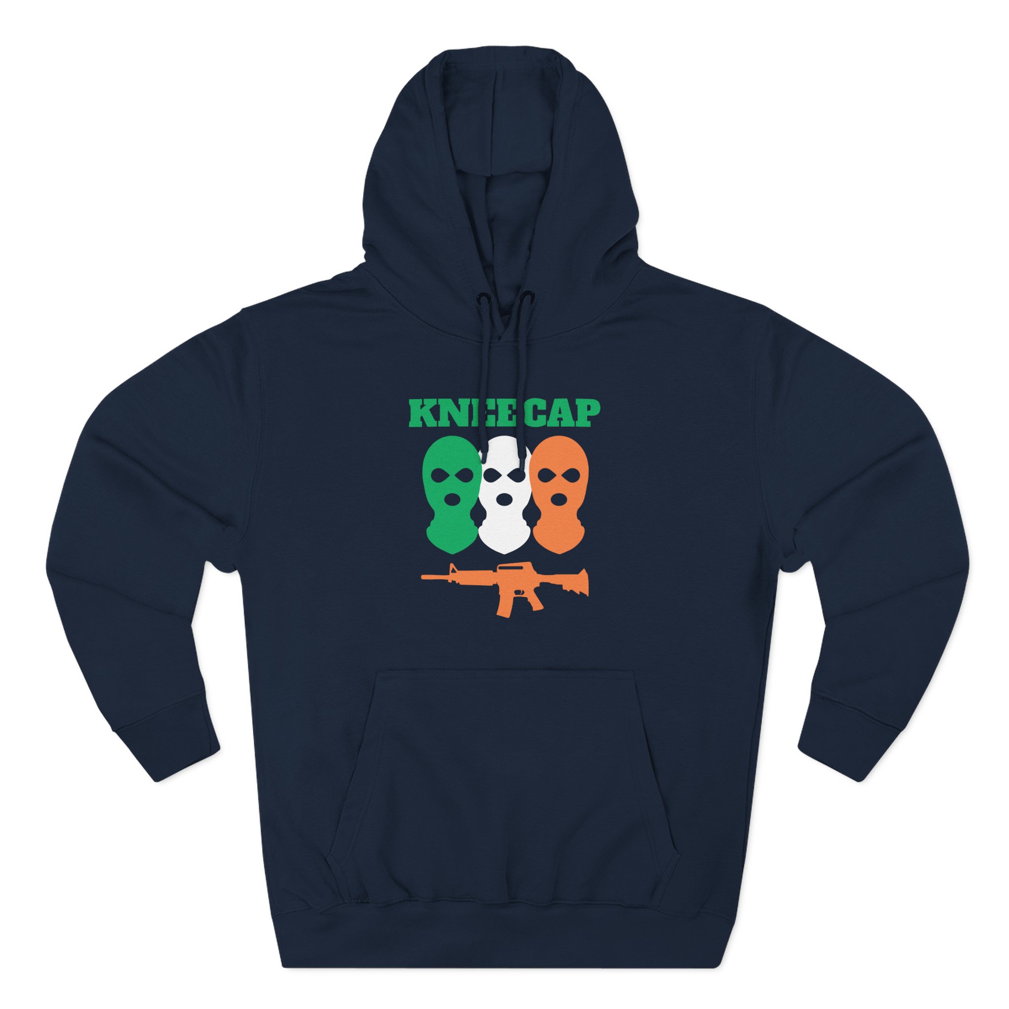 Kneecap Three-Panel Fleece Hoodie