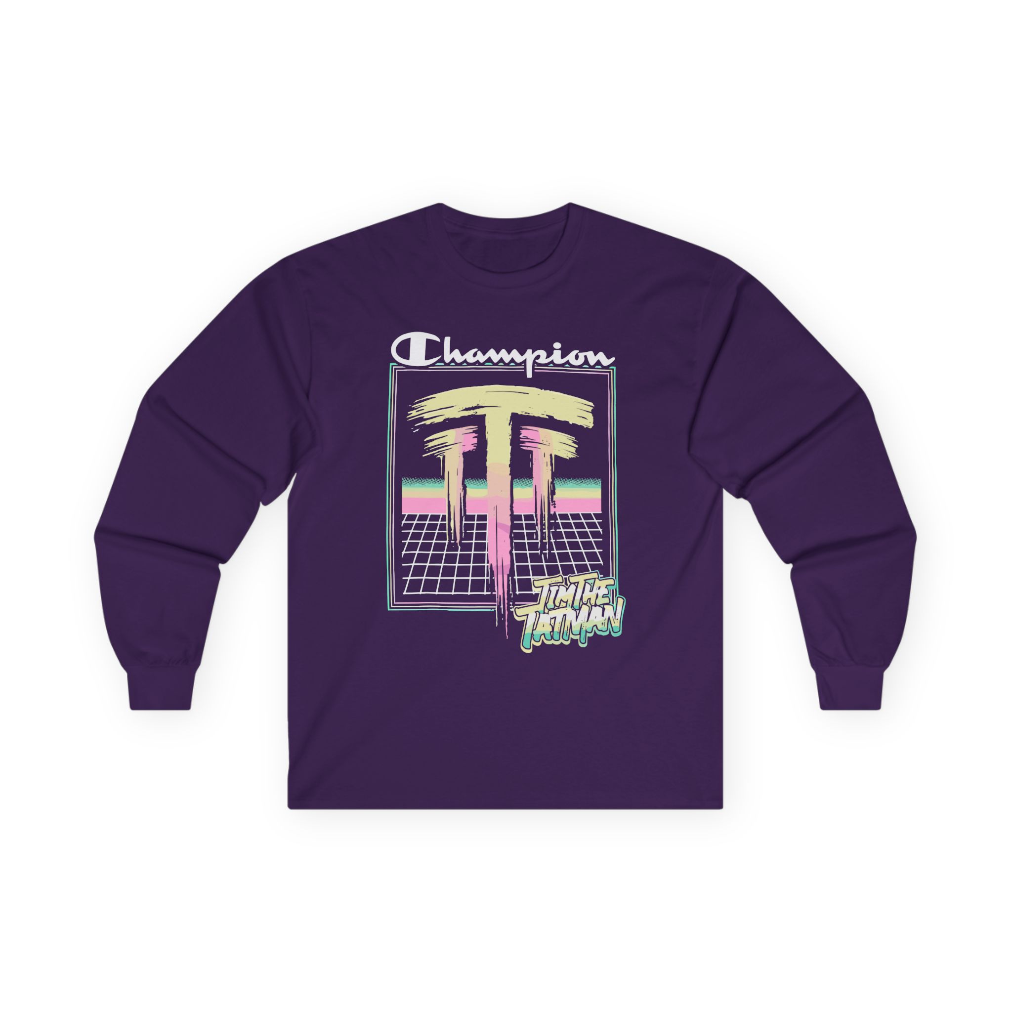 Timthetatman champion x Unisex Ultra Cotton Long Sleeve Tee