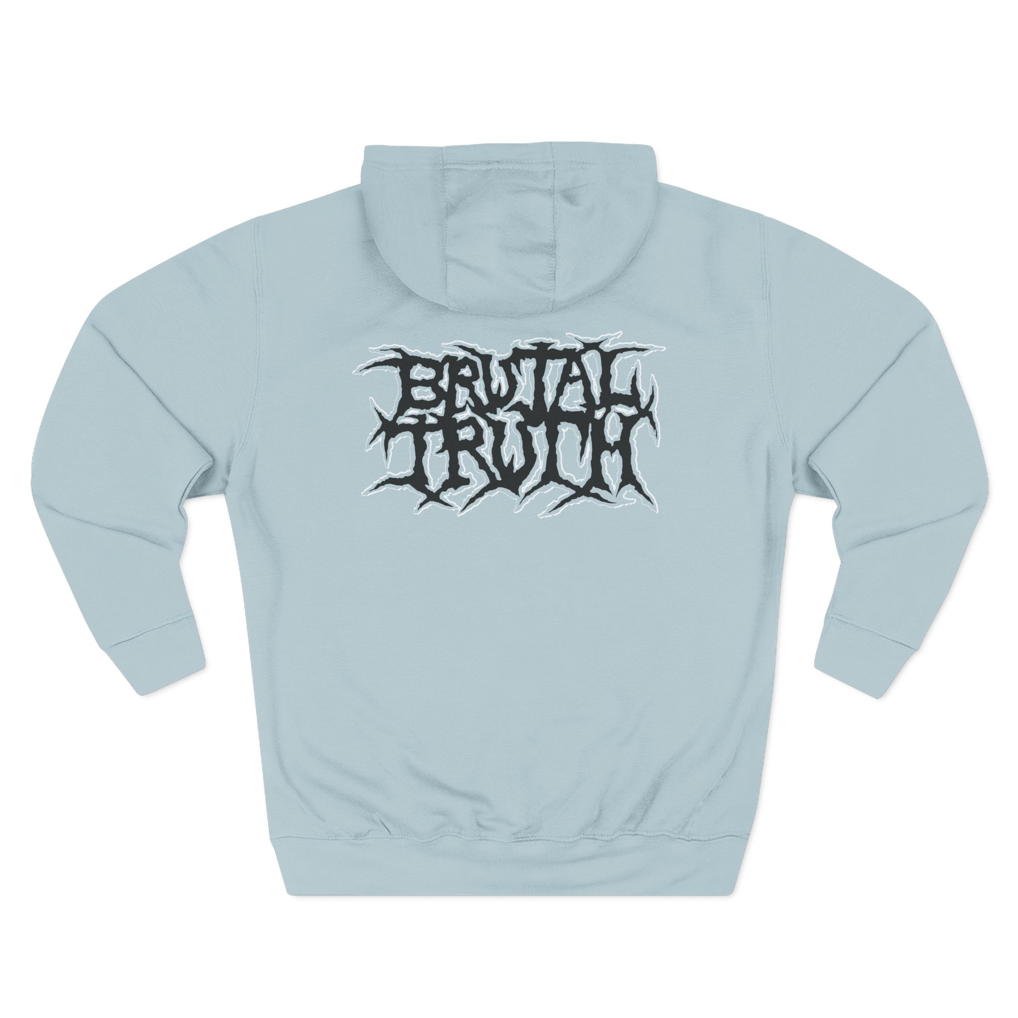 Brutal Truth I Weed Grind Three-Panel Fleece Hoodie