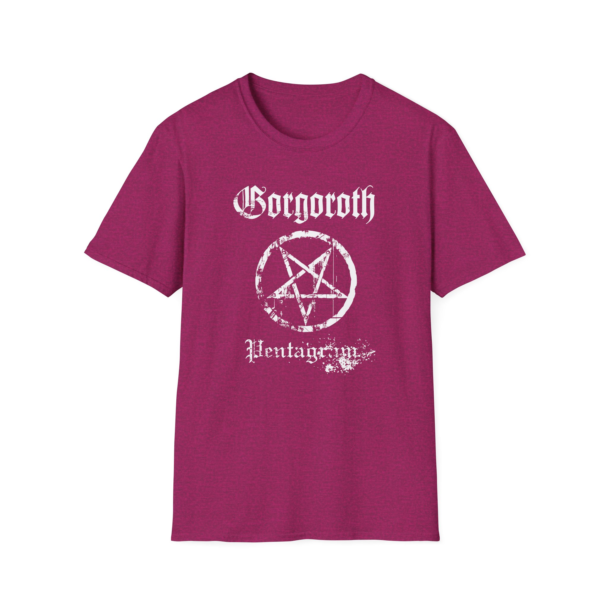 Gorgoroth Pentagram Unisex Softstyle T-Shirt