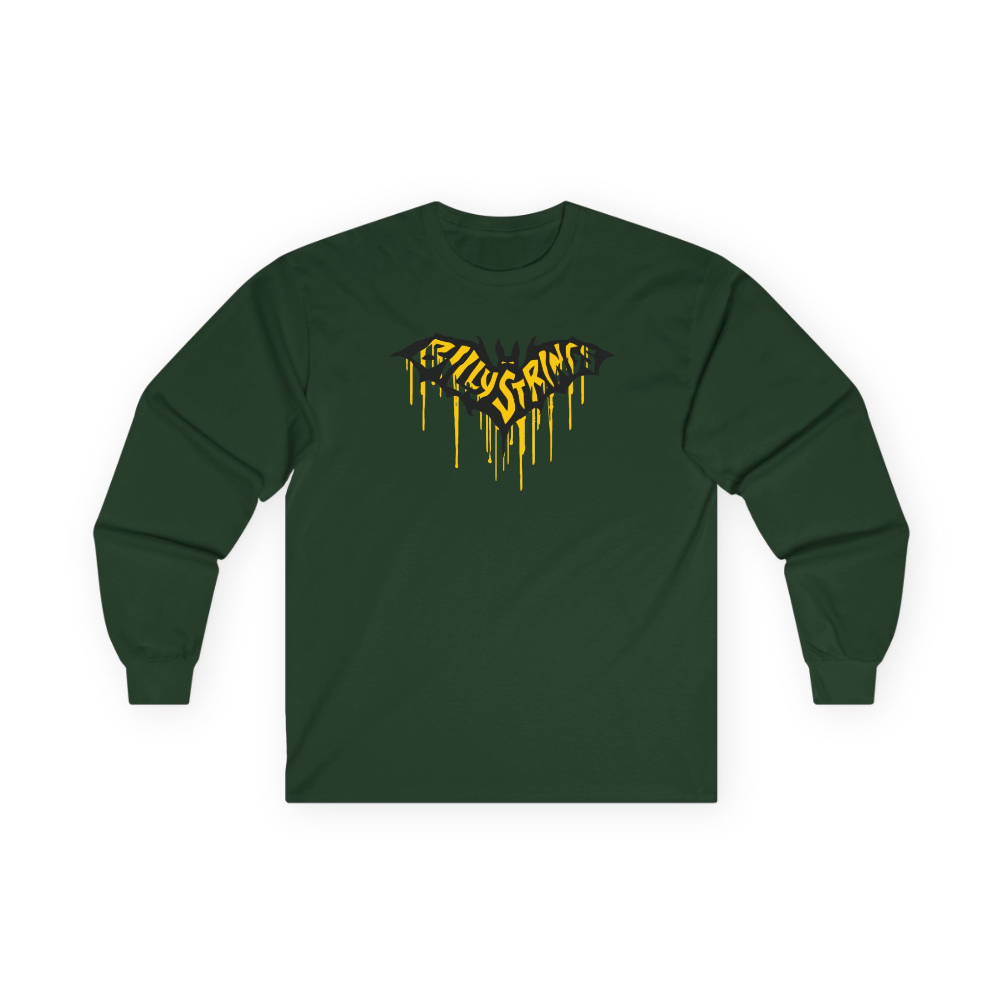 Billy Strings Austin Bat Tee (Attak / Casper Herselman) Unisex Ultra Cotton Long Sleeve Tee