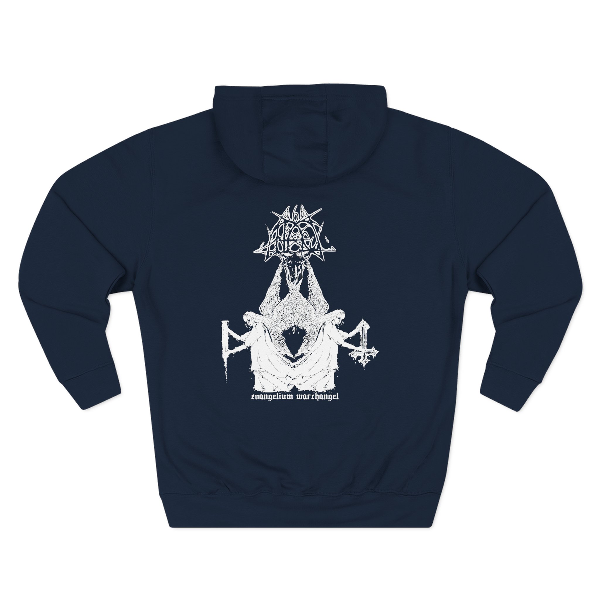 Antaeus I Hope You Die Three-panel Fleece Hoodie