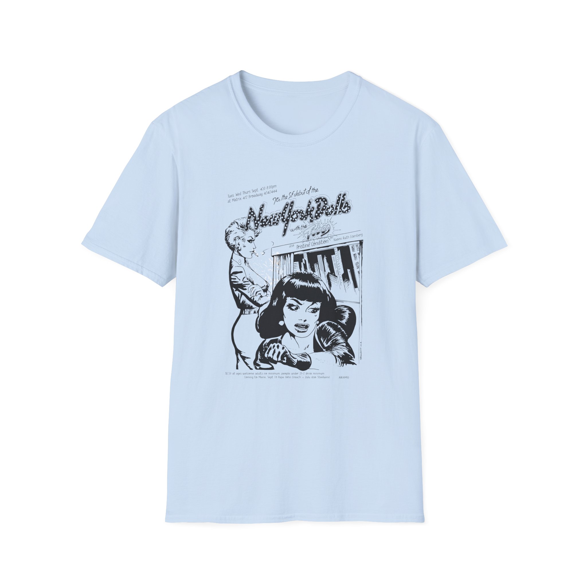 New York Dolls Unisex Softstyle T-Shirt