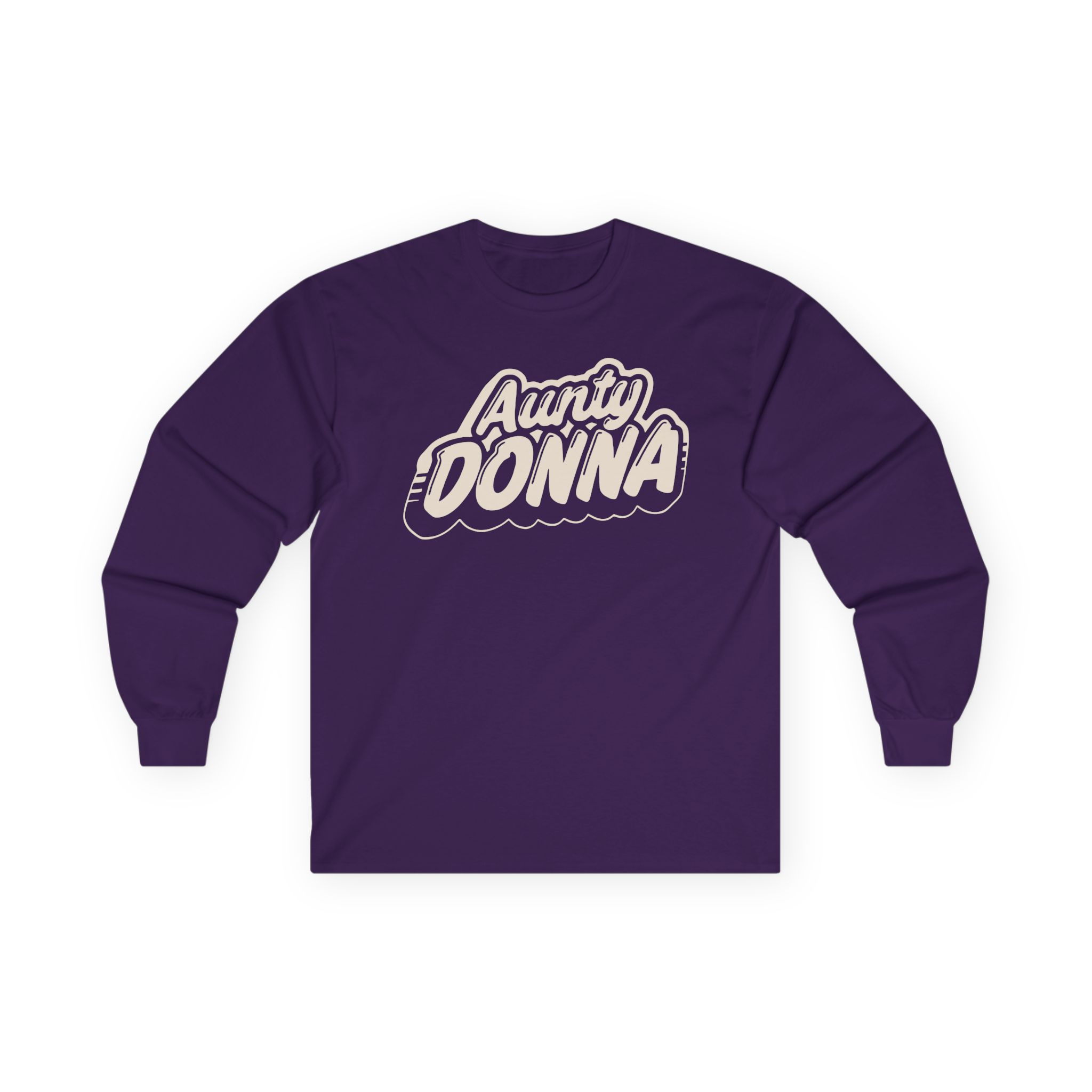 Aunty Donna Bubble Logo Unisex Ultra Cotton Long Sleeve Tee