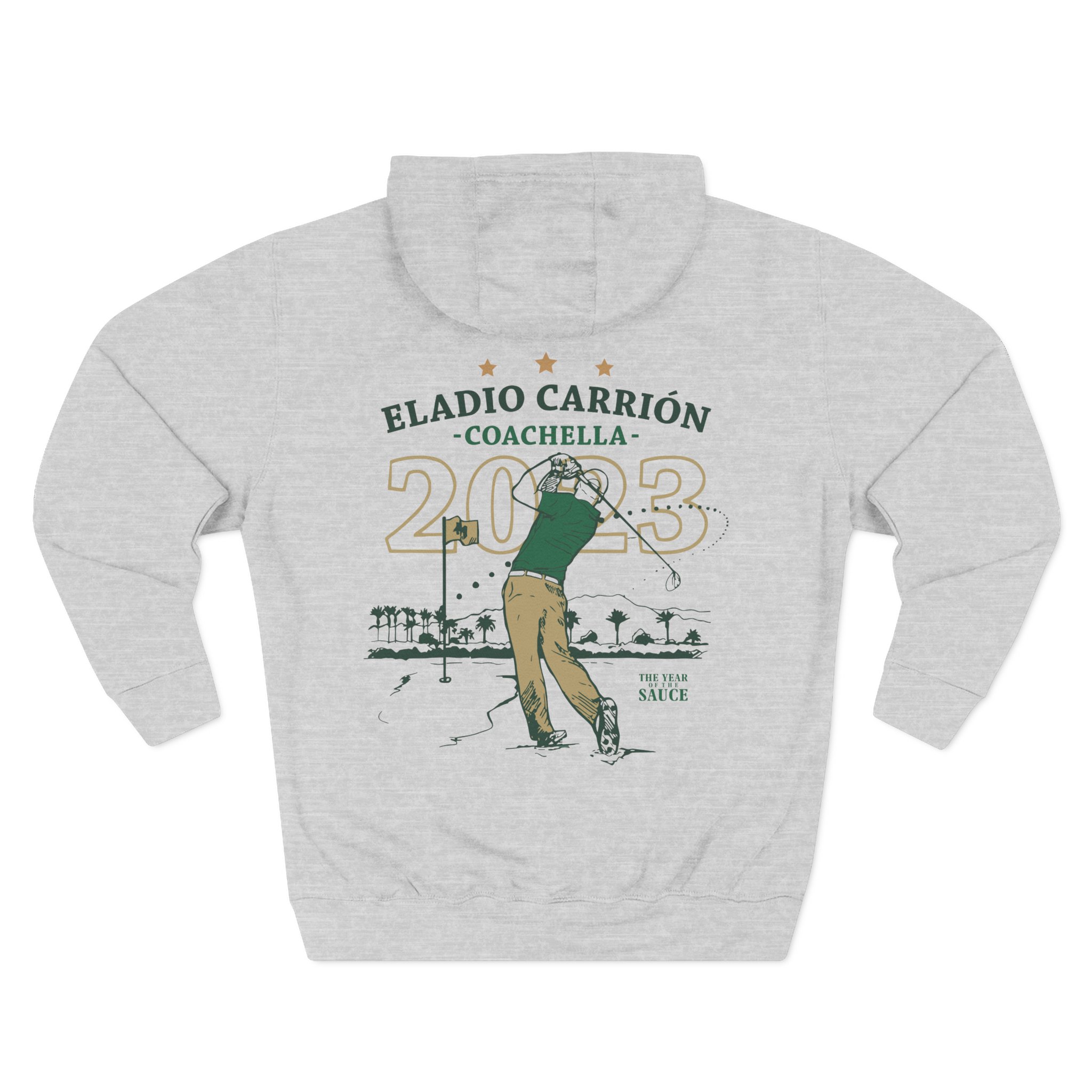 Eladio Carrion Coachella Three-Panel Fleece Hoodie