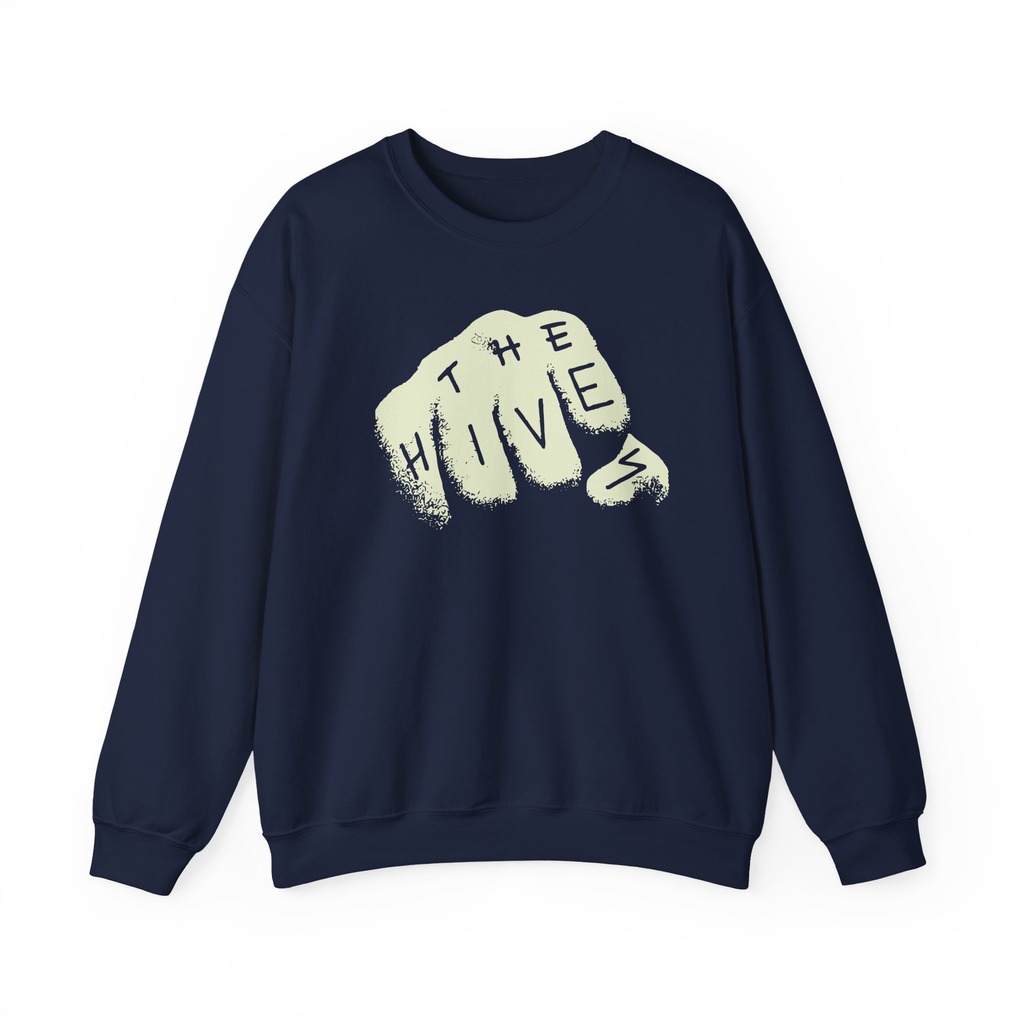The Hives Fist Unisex Heavy Blendâ„¢ Crewneck Sweatshirt