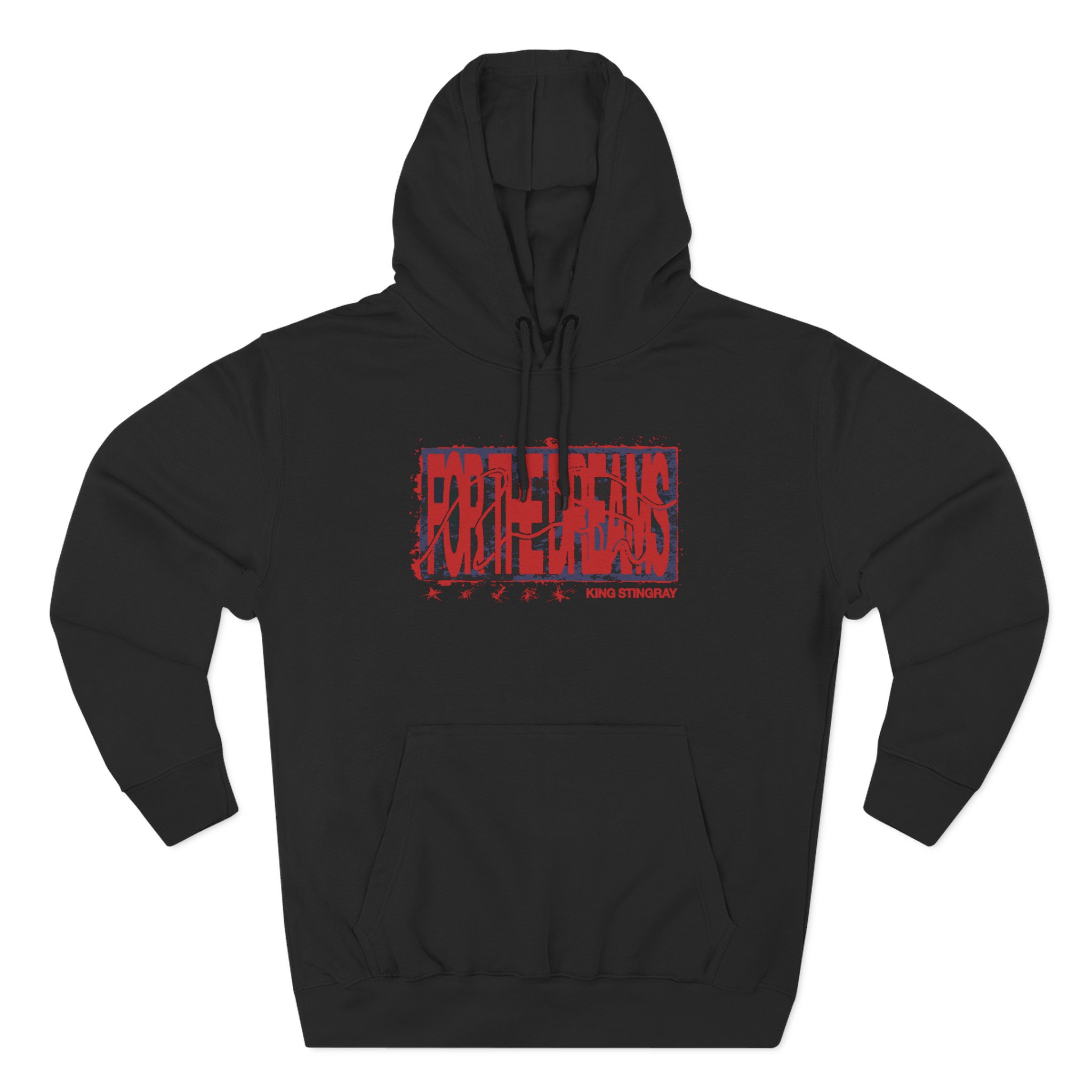 King Stingray for the Dreams Three-Panel Fleece Hoodie