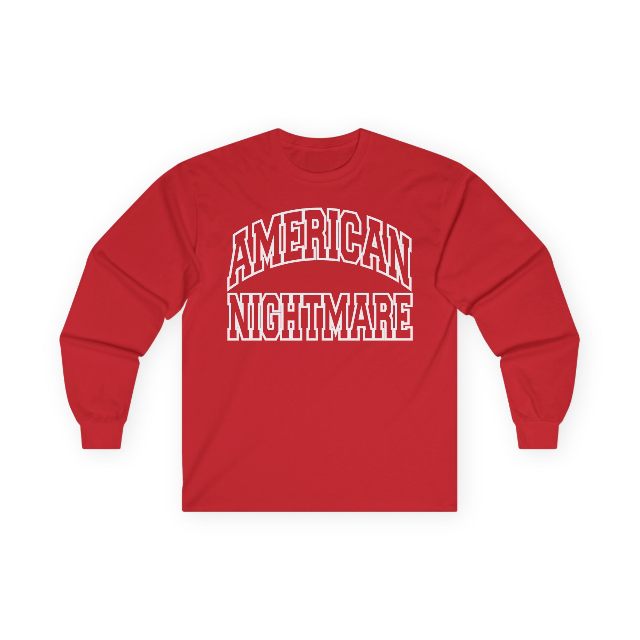 American Nightmare Varsity Unisex Ultra Cotton Long Sleeve Tee