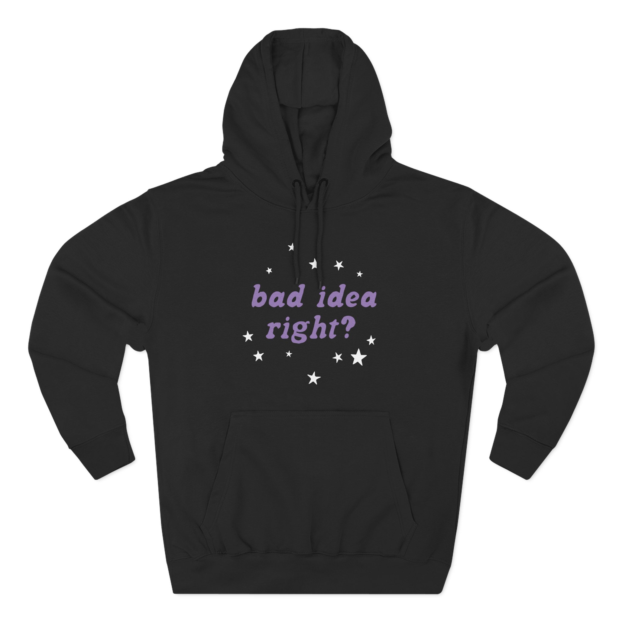 Bad Idea Right Three-Panel Fleece Hoodie
