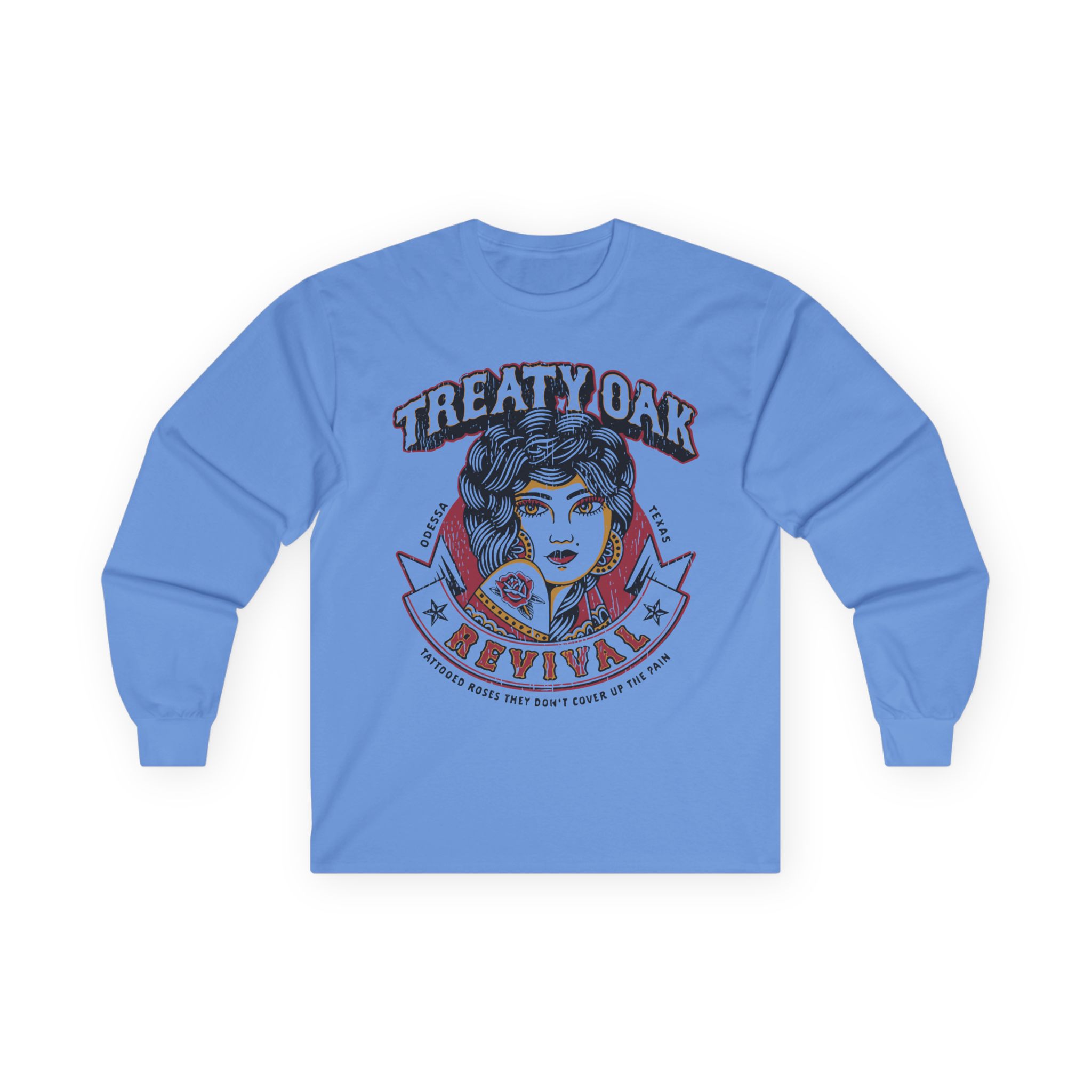 Treaty Oak Revival Rose Unisex Ultra Cotton Long Sleeve Tee