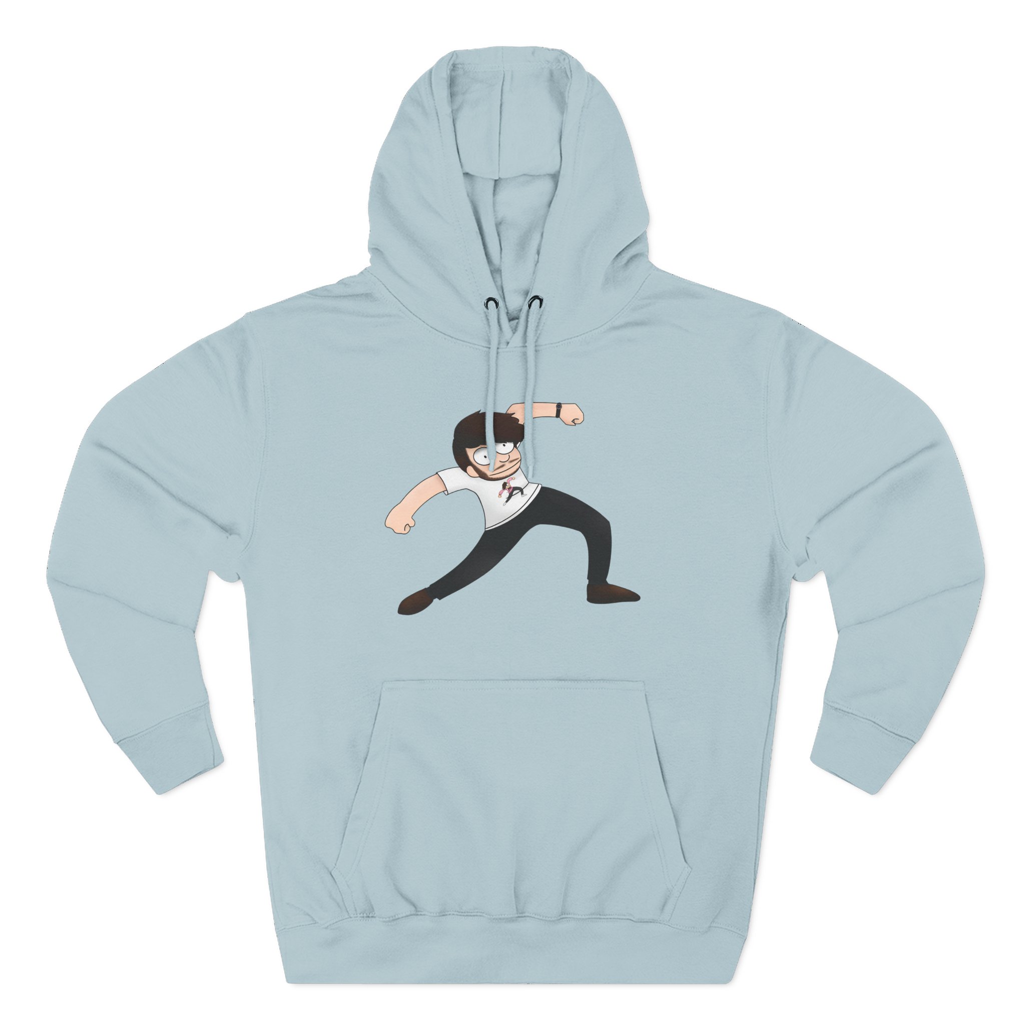 James Marriott Krumping Three-Panel Fleece Hoodie