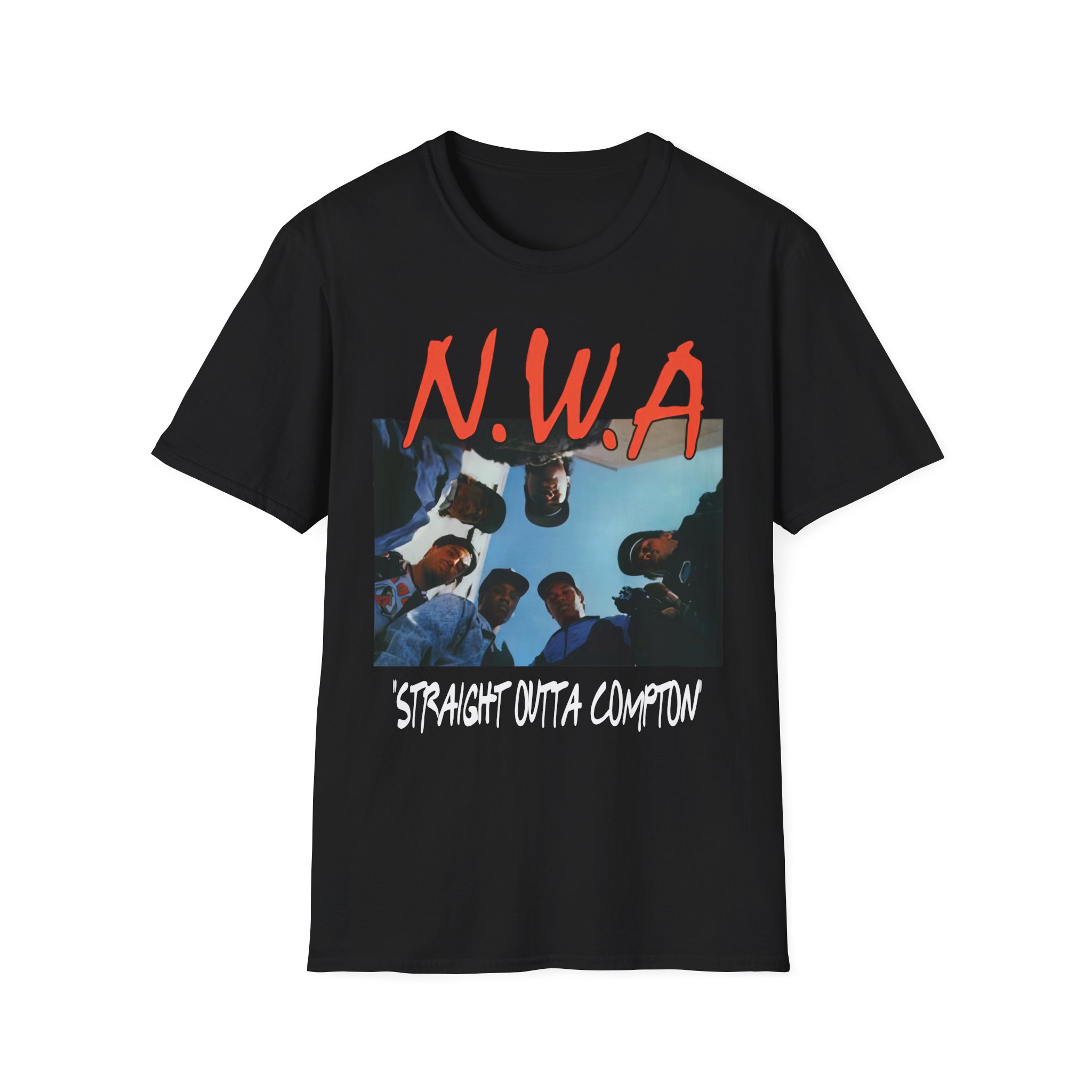 NWA Straight Outta Compton Unisex Softstyle T-Shirt