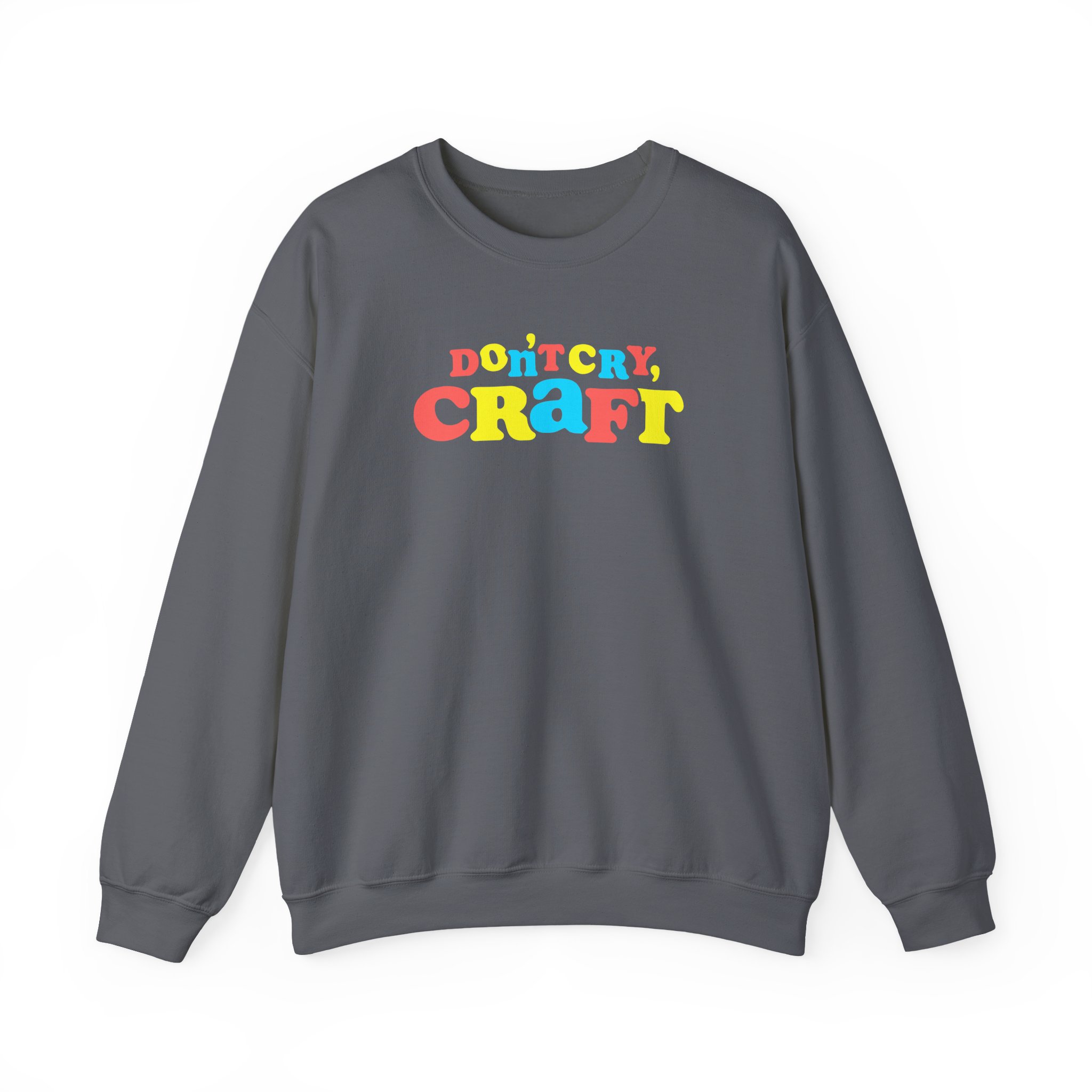 Dan and Phil Don't Cry Craft Unisex Heavy Blendâ„¢ Crewneck Sweatshirt