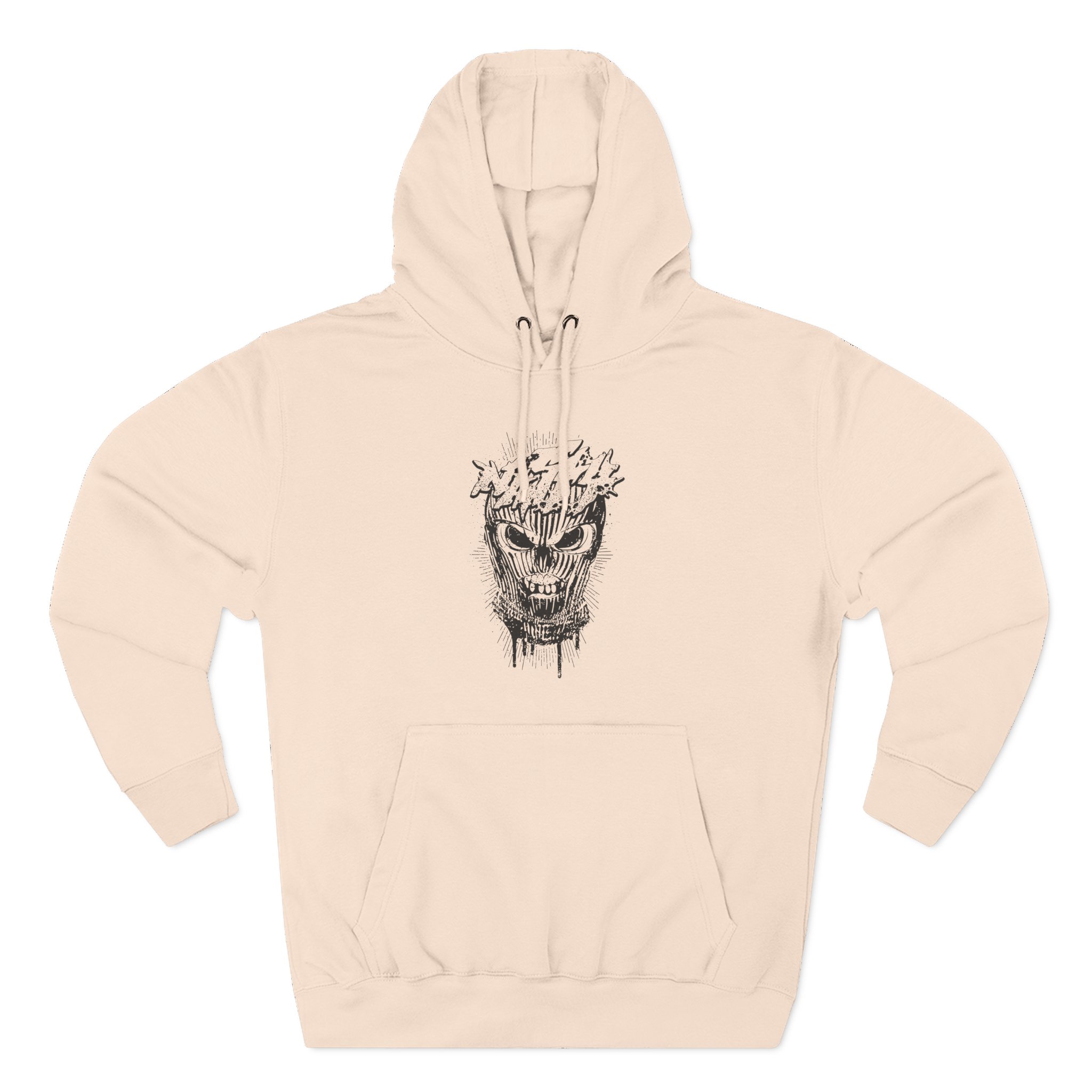 Nasty Three-Panel Fleece Hoodie