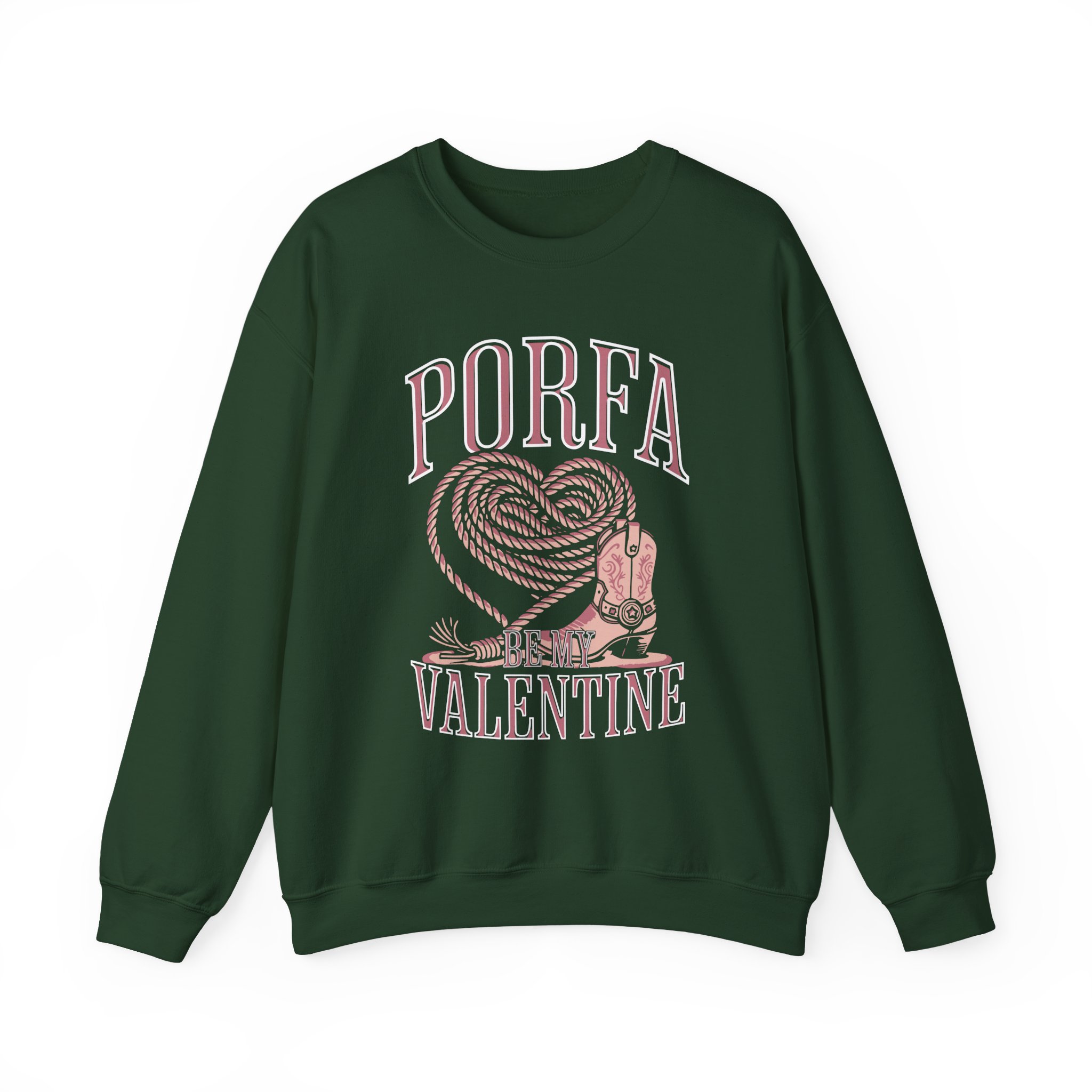 Porfa Be My Valentine Unisex Heavy Blendâ„¢ Crewneck Sweatshirt