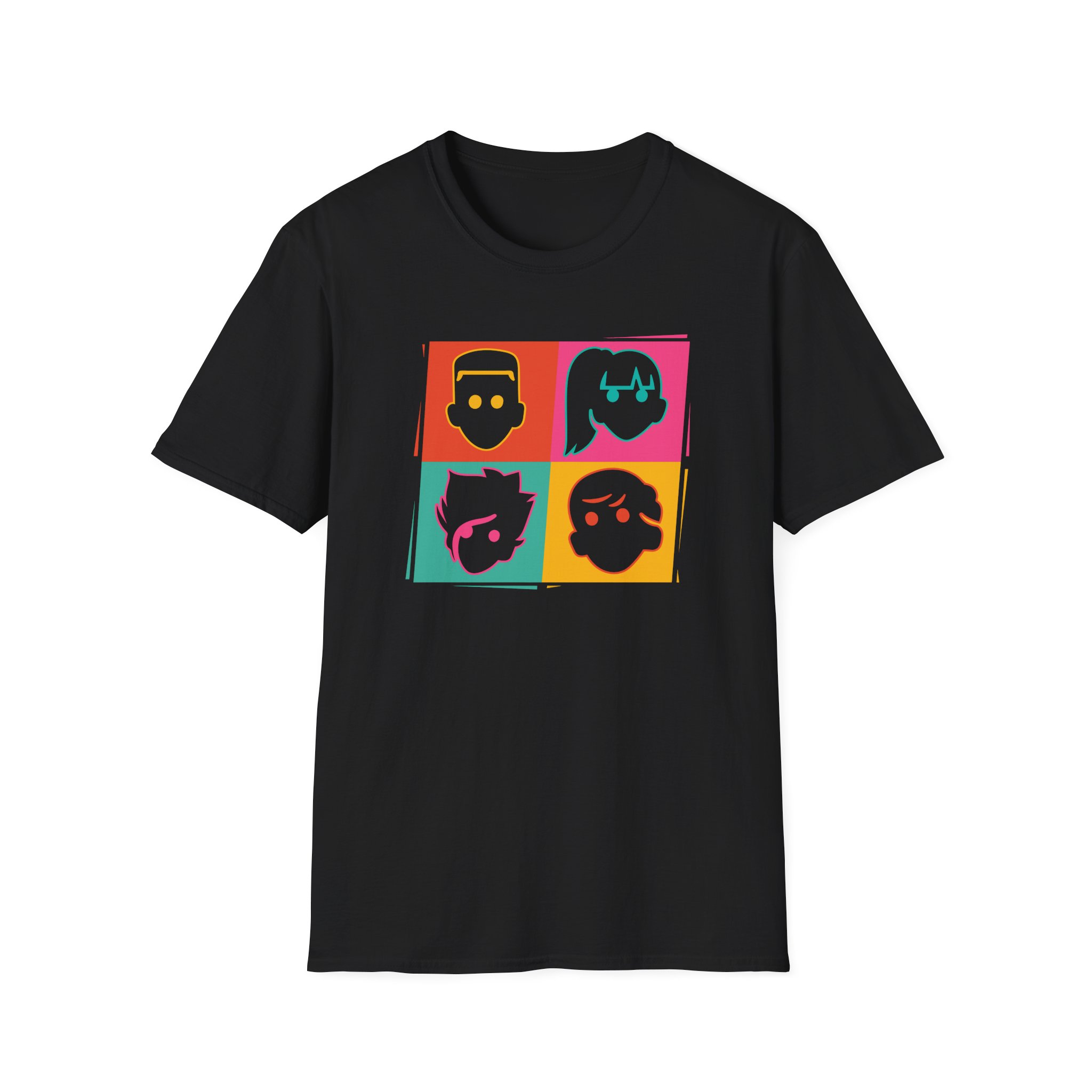 Grounded Faces Unisex Softstyle T-Shirt