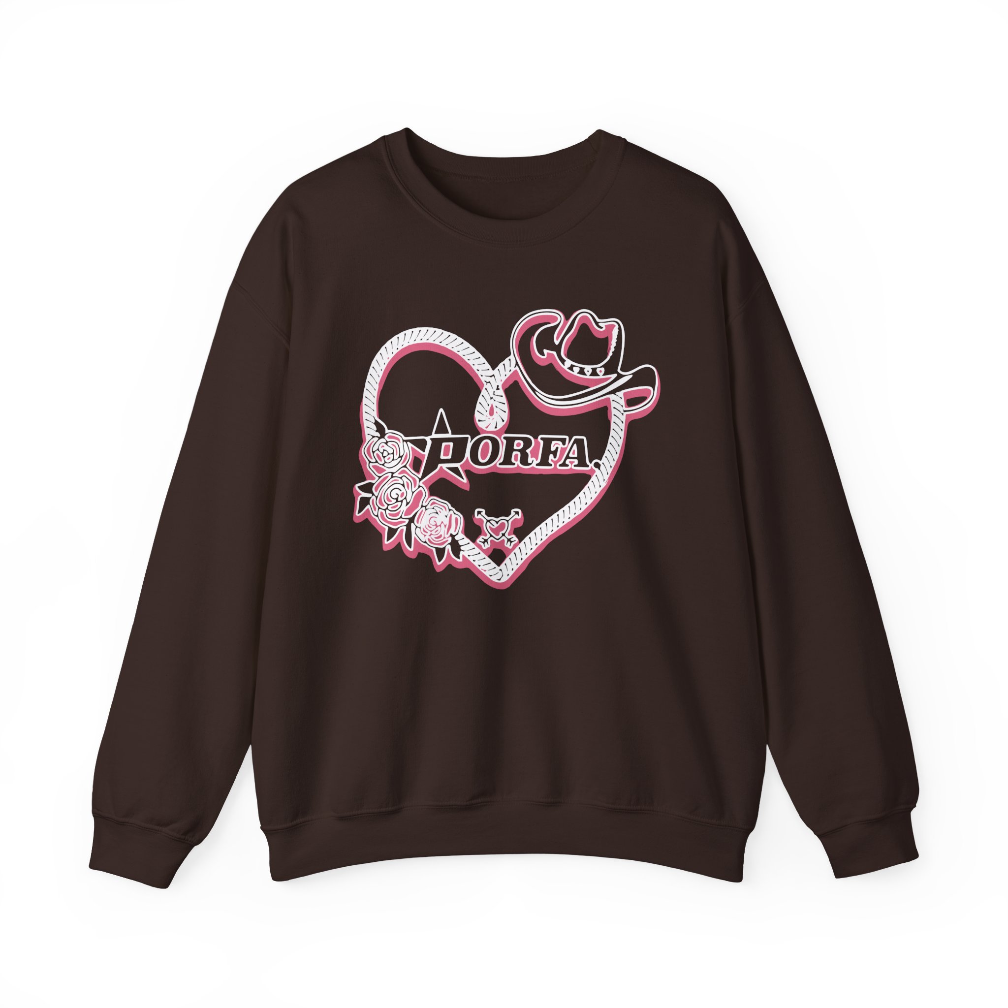 Porfa Love Lasso Unisex Heavy Blendâ„¢ Crewneck Sweatshirt