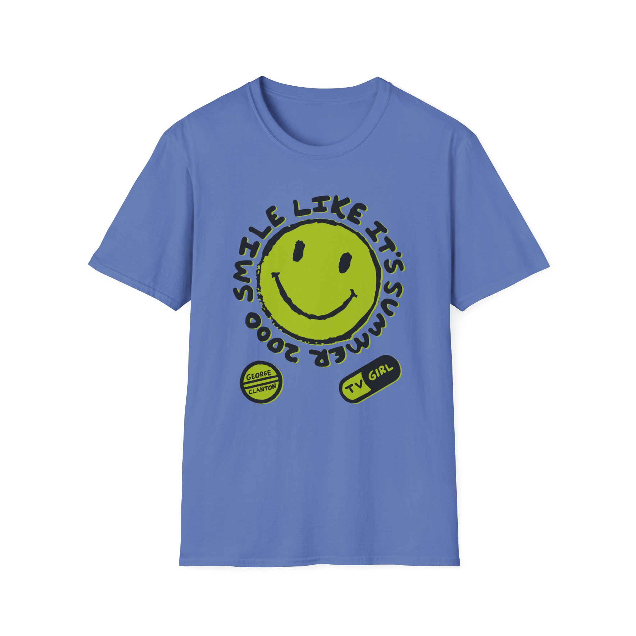 Tv Girl Smile Like It's Summer 2000 Unisex Softstyle T-Shirt