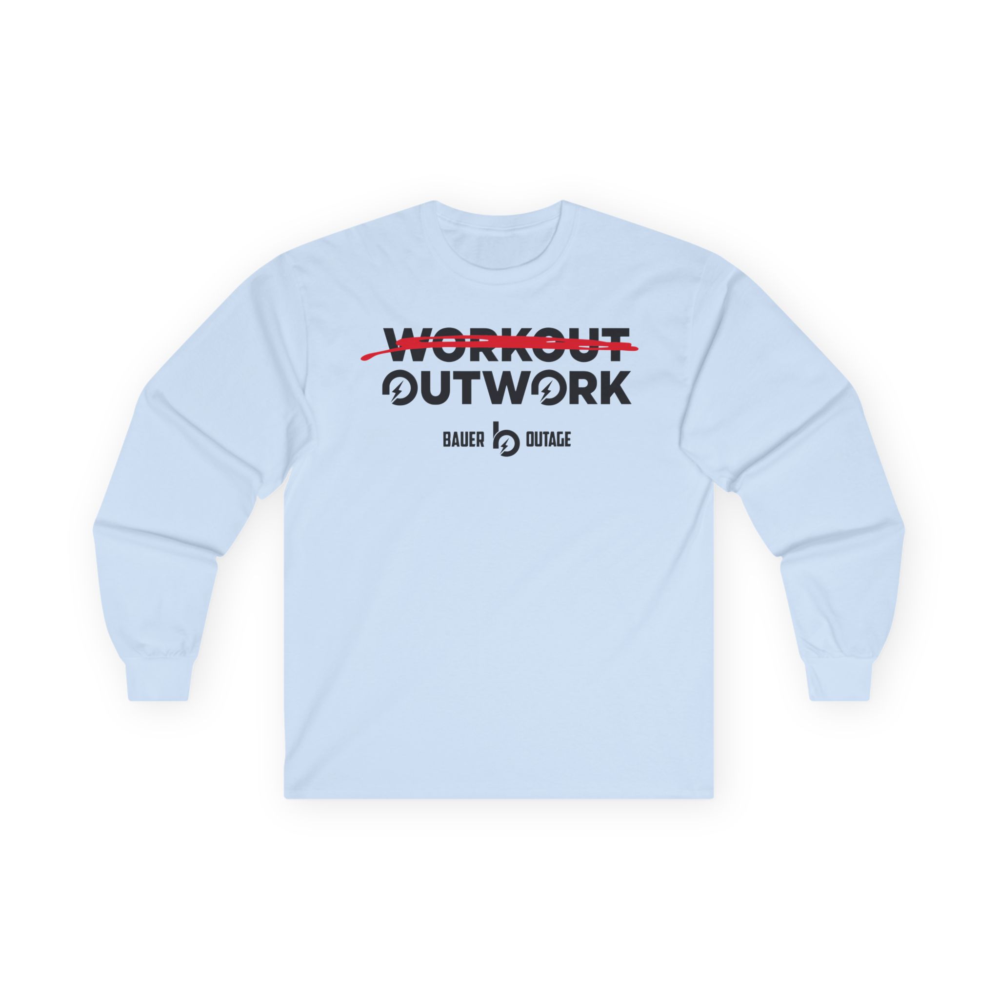 Trevor Bauer Outwork Workout Unisex Ultra Cotton Long Sleeve Tee